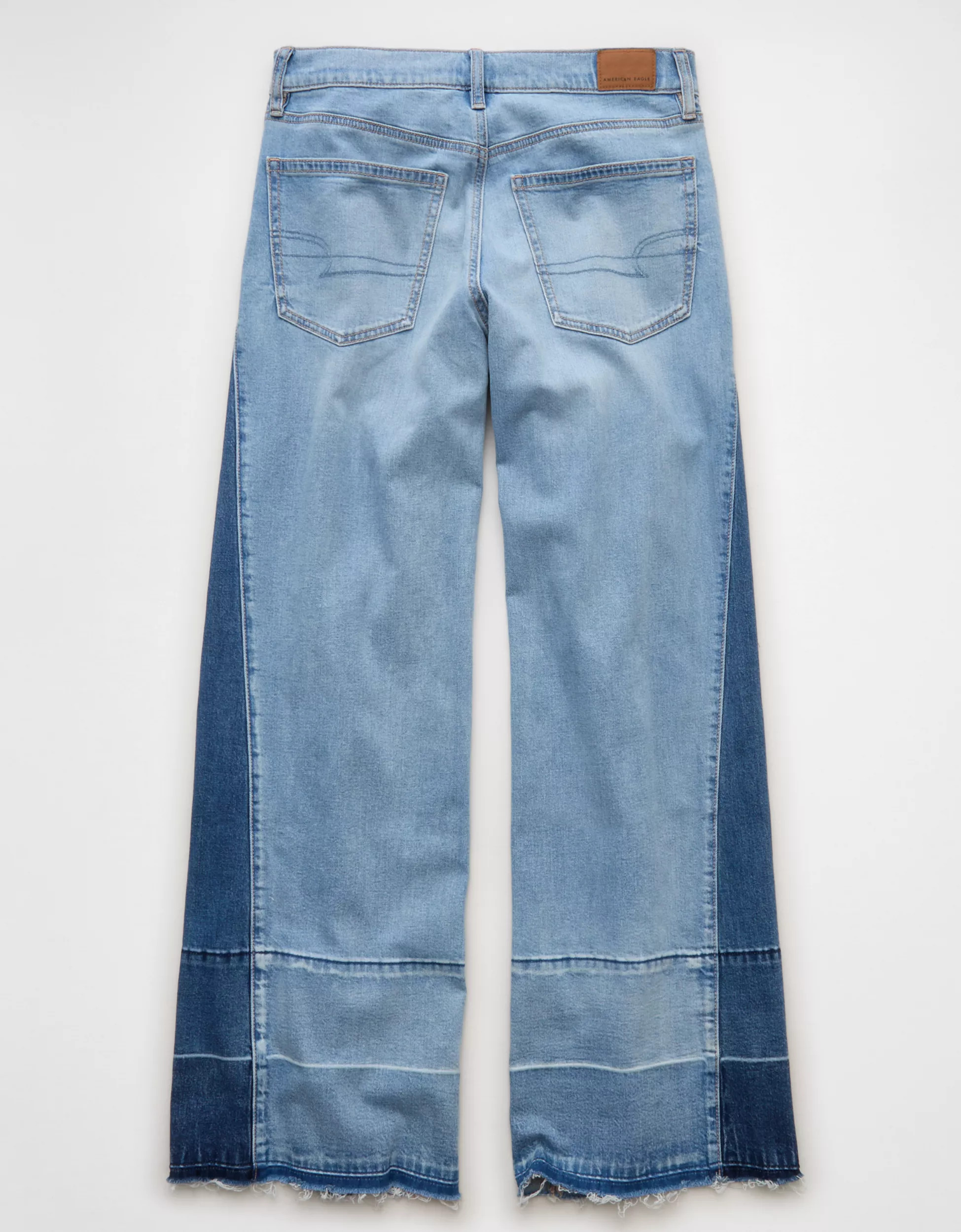 AE Dreamy Drape Low-Rise Ultra Wide-Leg Jean | American Eagle Outfitters (US & CA)