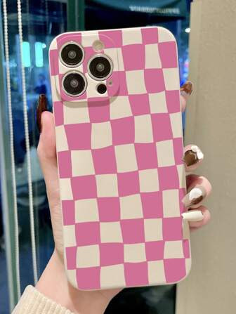 Plaid Anti-fall Phone Case | SHEIN