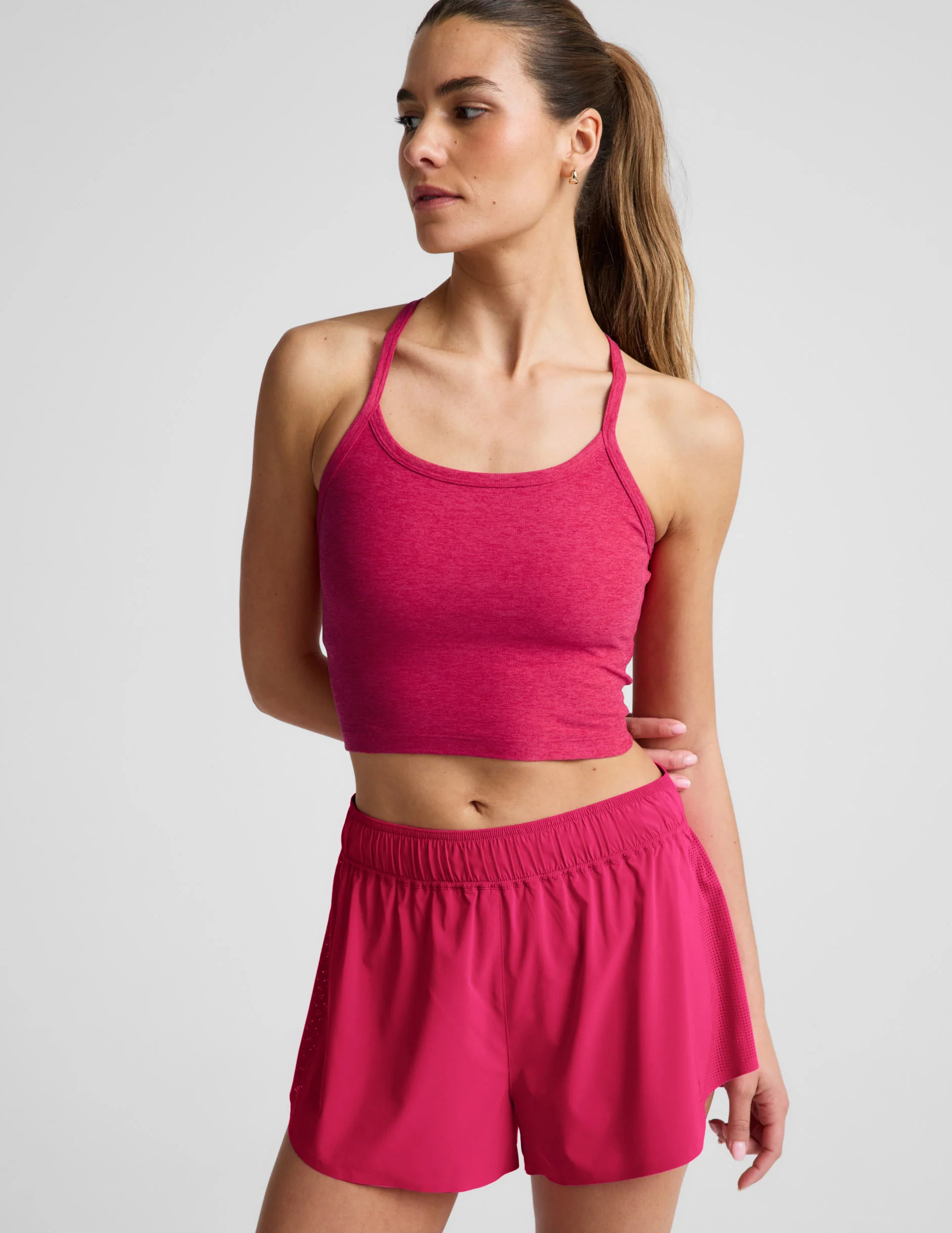 Spacedye Slim Racerback Cropped Tank | Beyond Yoga | Beyond Yoga