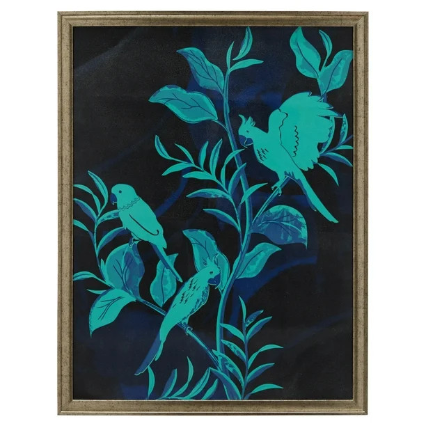 Night Birds Champagne 33.37"x43.37" Frame by Drew Barrymore Flower Home | Walmart (US)