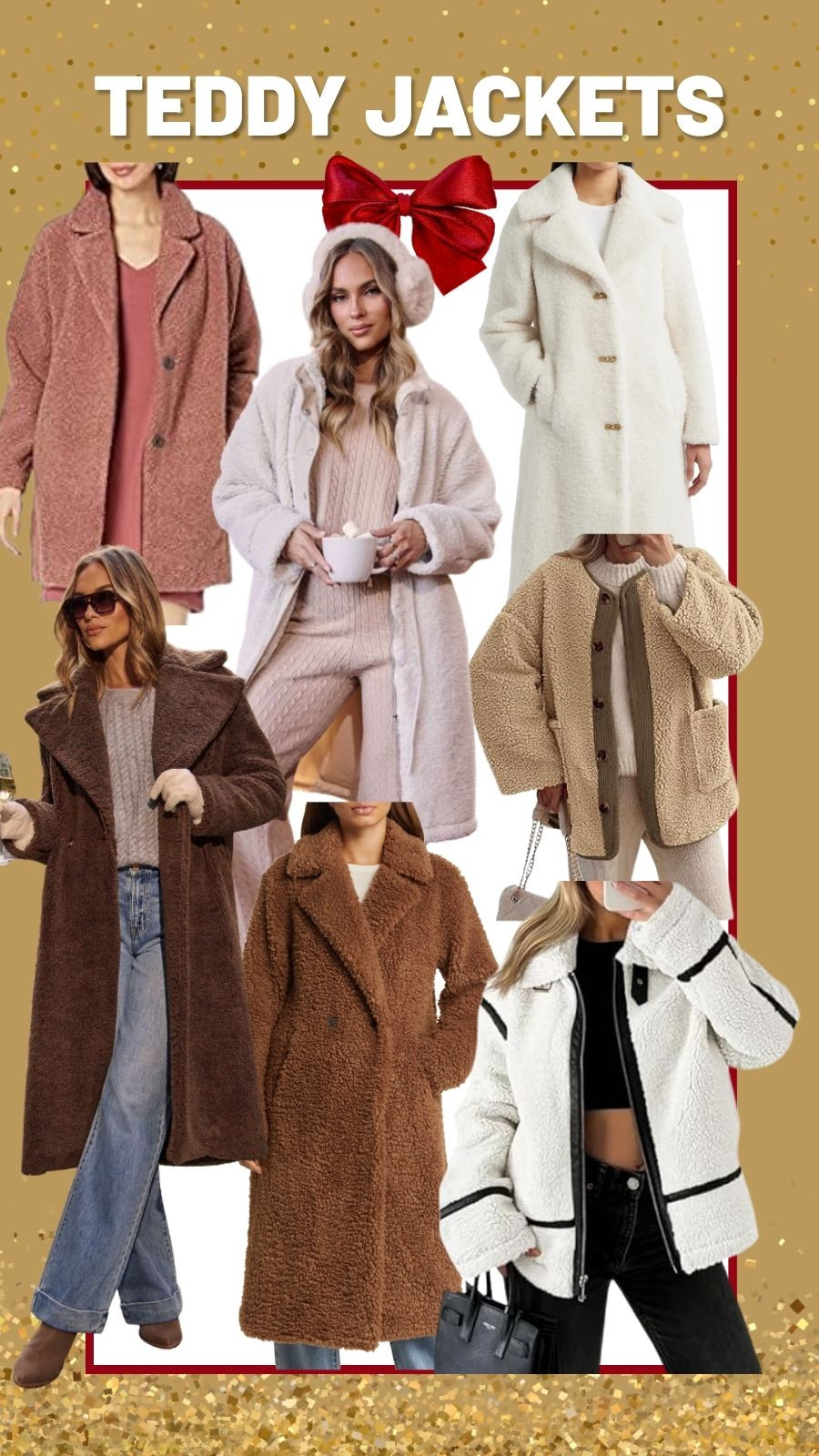 Teddy coats are the best for staying warm but elevating an outfit!  

 #LTKHoliday #LTKOver40 #LTKMidsize