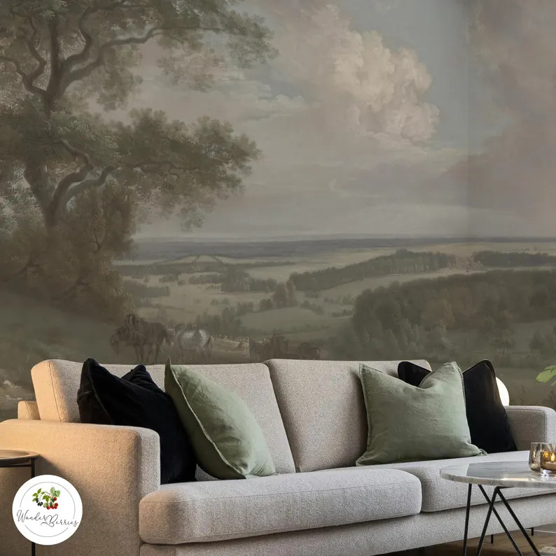 Wallpaper Peel and Stick Removable Living Dining Room Bedroom Self Adhesive Wall Sticker Decorati... | Etsy (US)