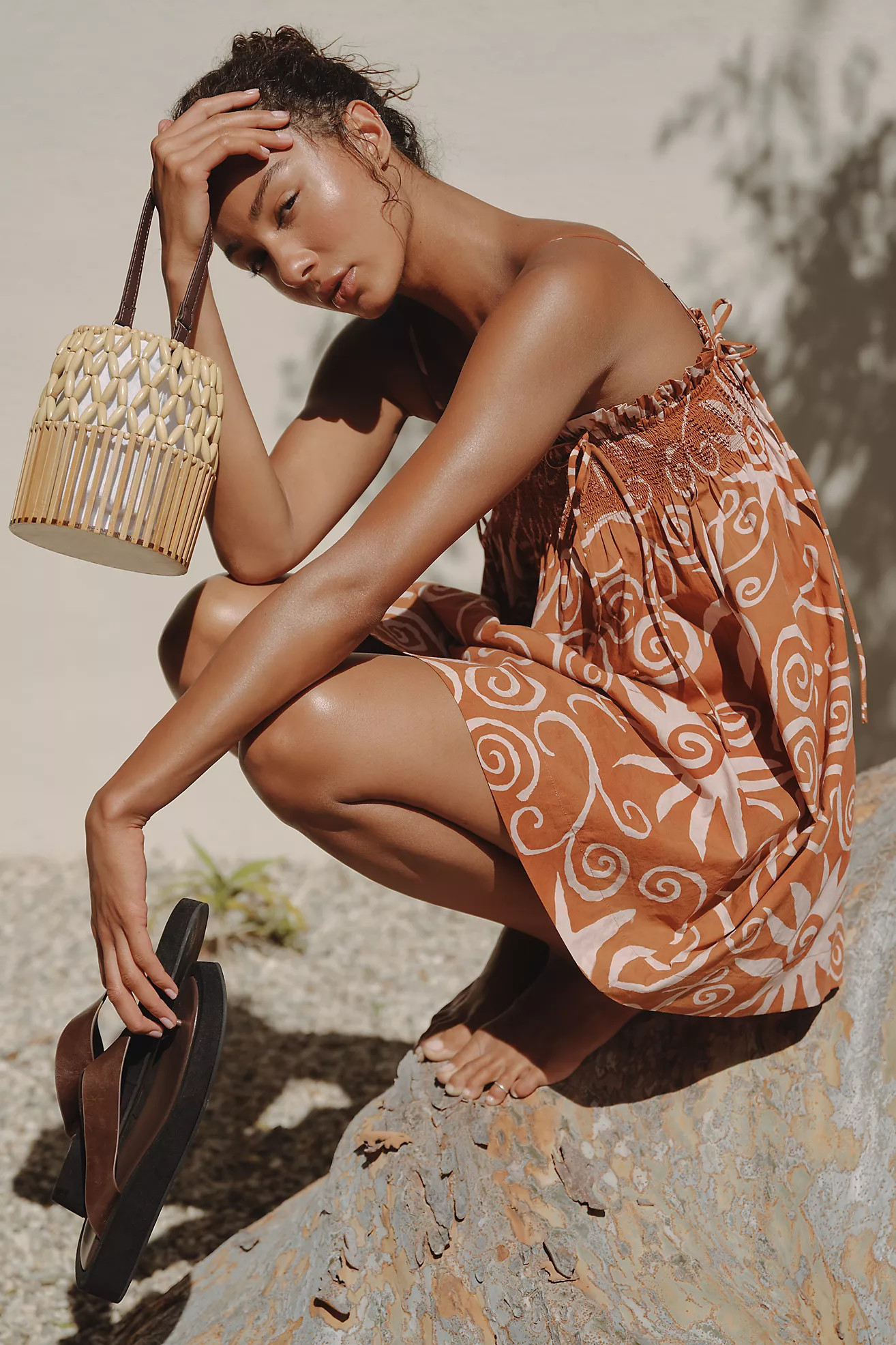 Damson Madder Lilo Mini Dress | Anthropologie (US)