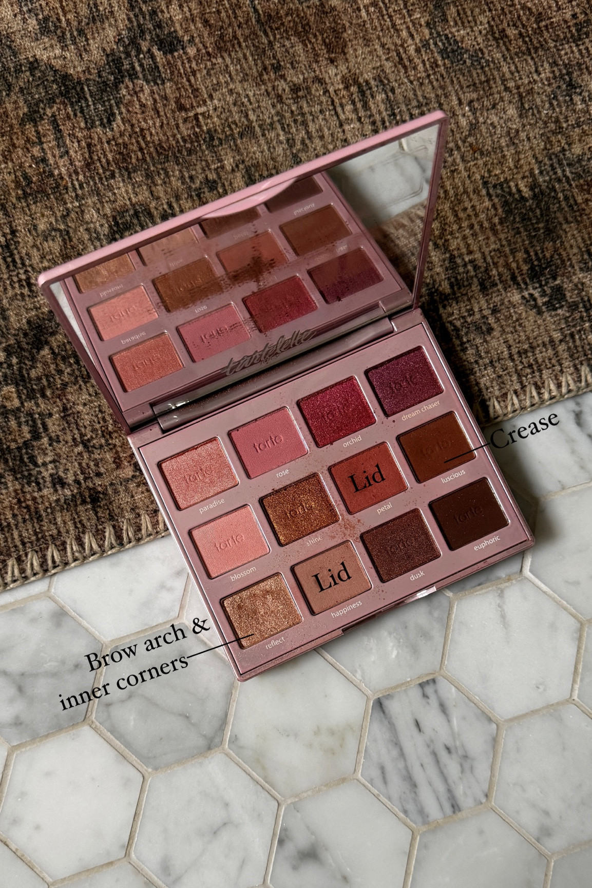 Eyeshadow palette. I also mix the lid colors and crease color and put below my lash line to look like liner. Xx

#LTKItBag #LTKBeauty #LTKFindsUnder50