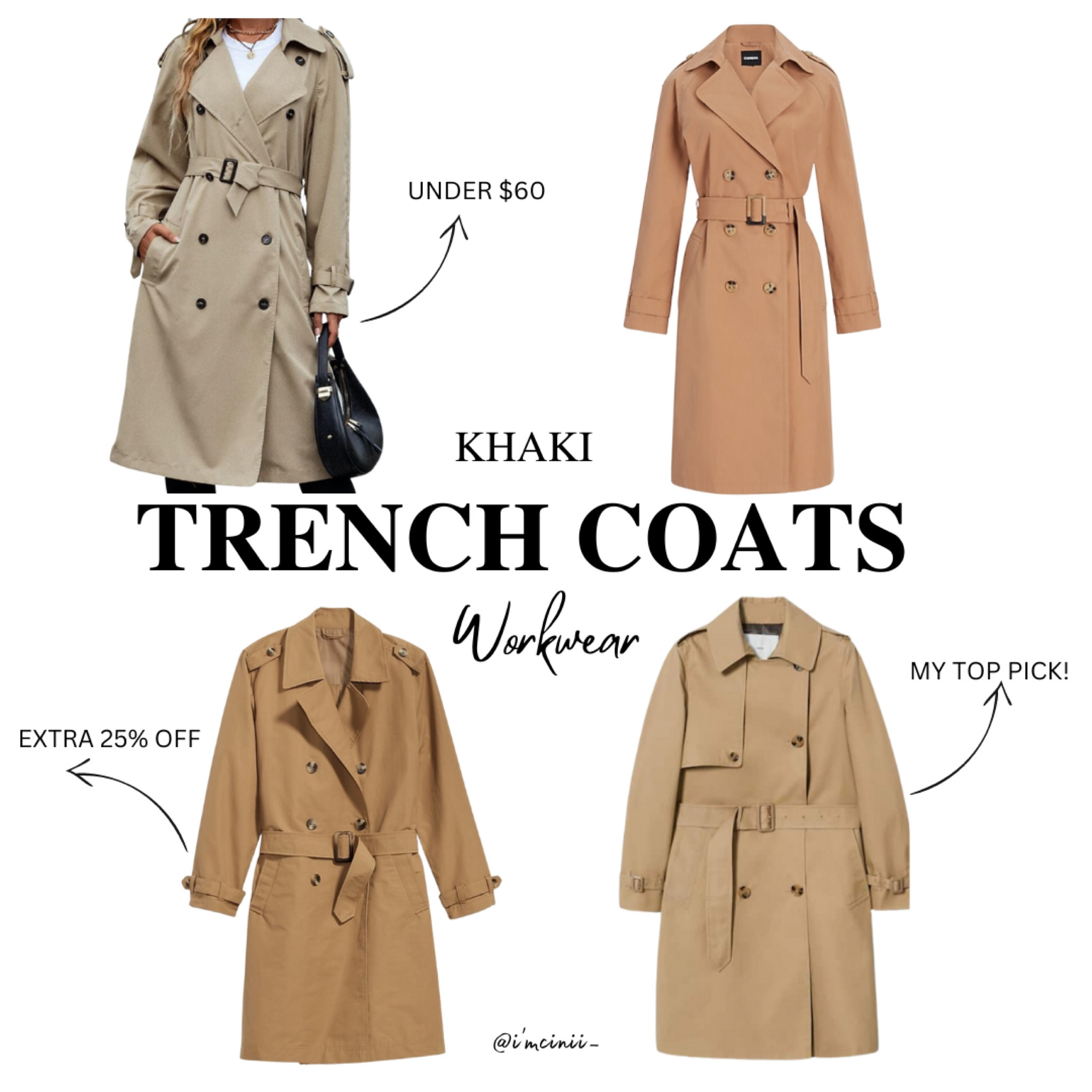 Spring outfit, spring style, spring work outfit, classic trench coats, khaki trench coats, belted trench coats, brown trench coats, mango trench coats, casual workwear, travel outfit, outfit inspiration, smart casual outfit ideas 

#LTKstyletip #LTKfindsunder100 #LTKworkwear
