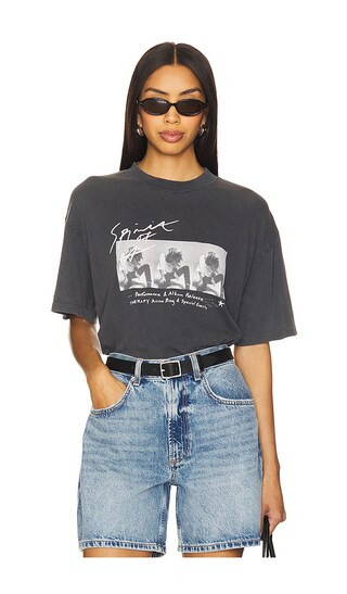 ANINE BING Ashton Concert Tee in Black. - size S | Revolve Clothing (Global)