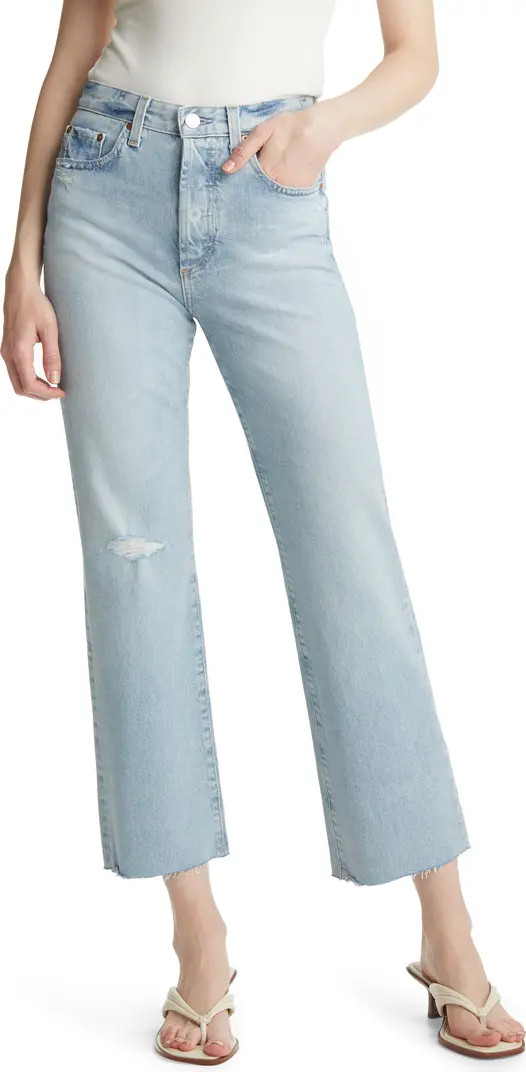 Kinsley High Waist Crop Jeans | Nordstrom