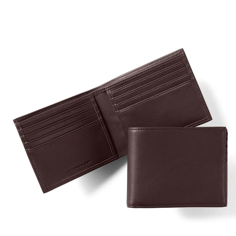 Bifold Wallet | Full grain leather Black Onyx | Leatherology