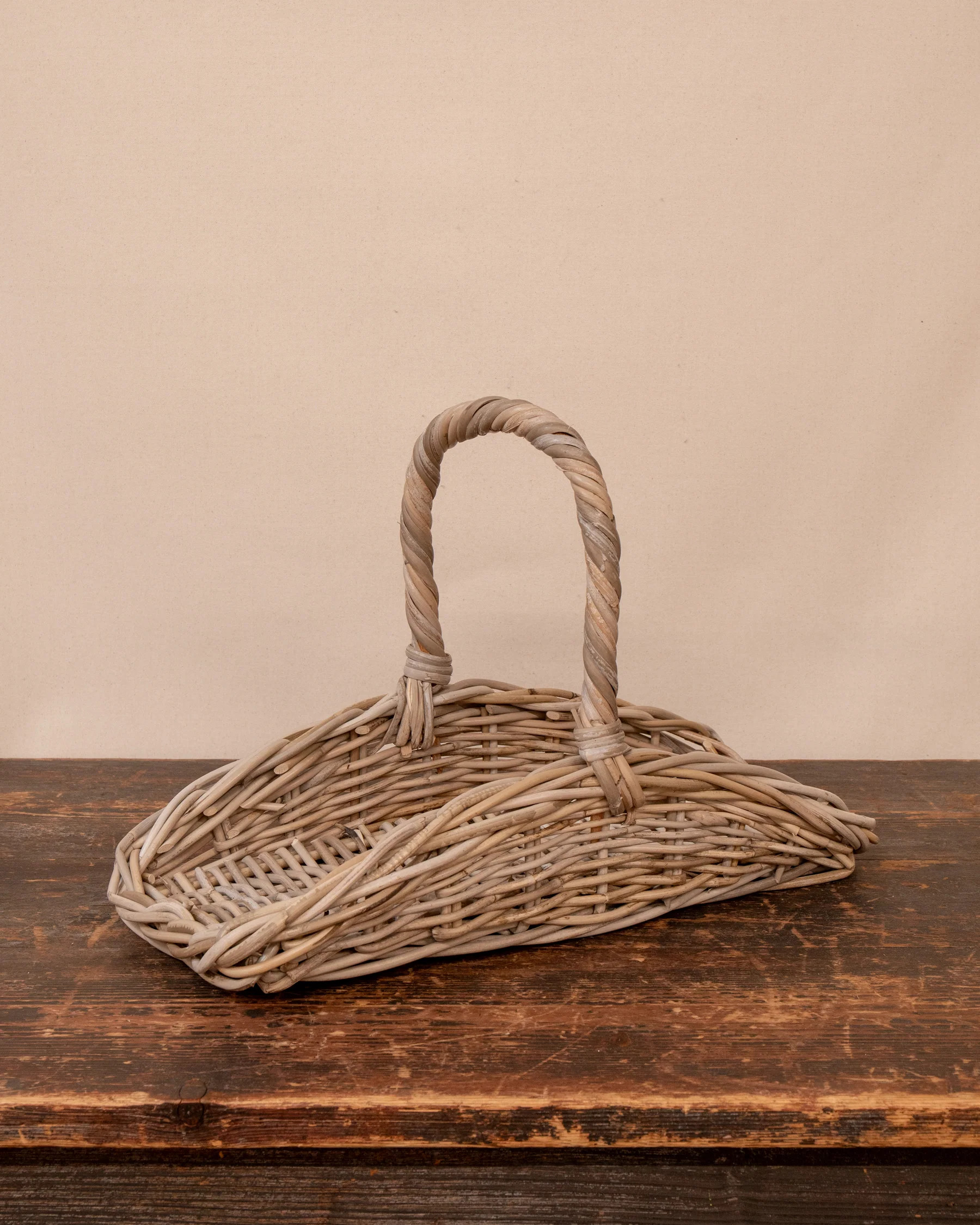Woven Garden Trug Basket | The Vintage Rug Shop