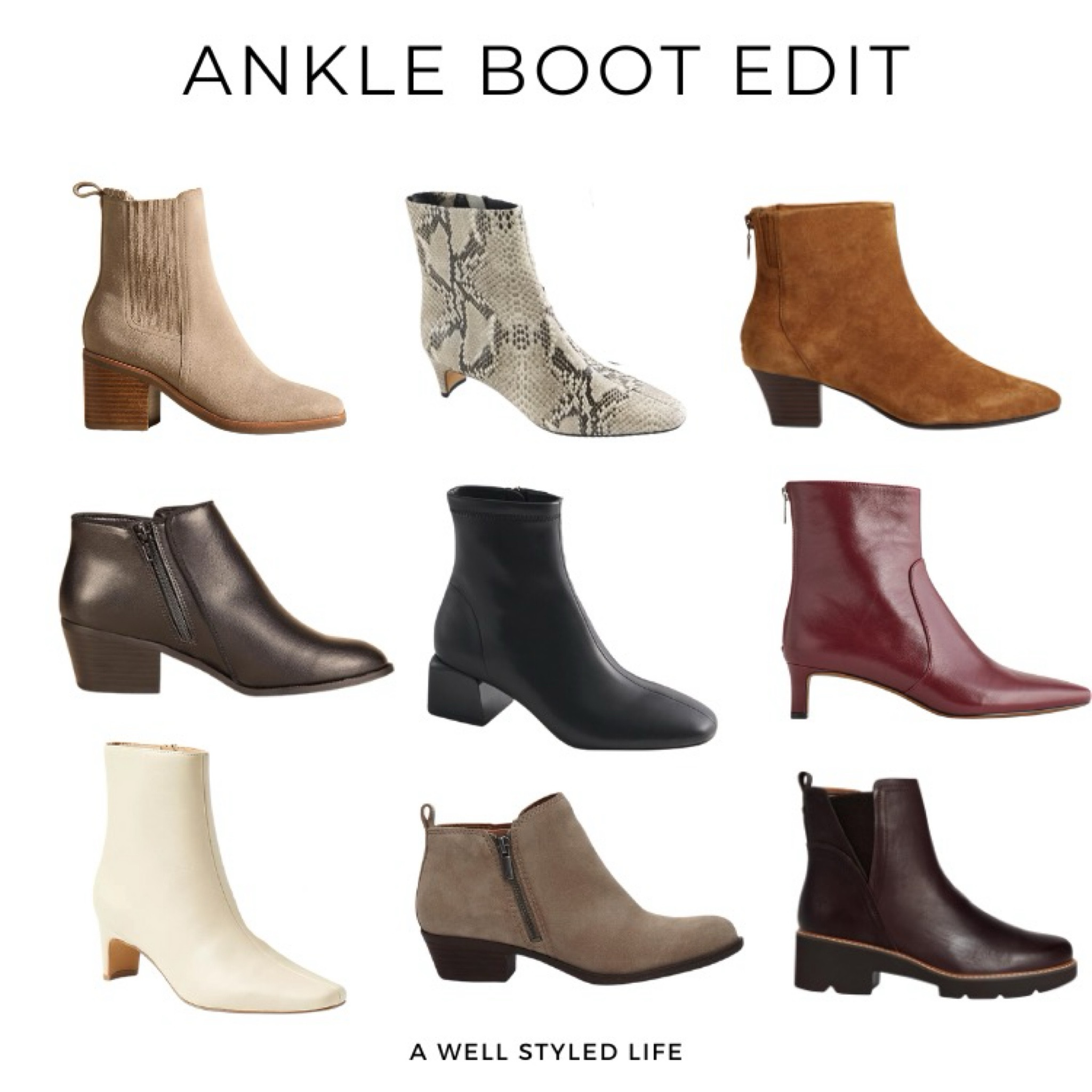 Ankle Boot Edit


Fashionover50 #fallfashion #falloutfit #LTKOver50Style #ankleboots #fallboots

#LTKShoeCrush #LTKStyleTip #LTKOver40