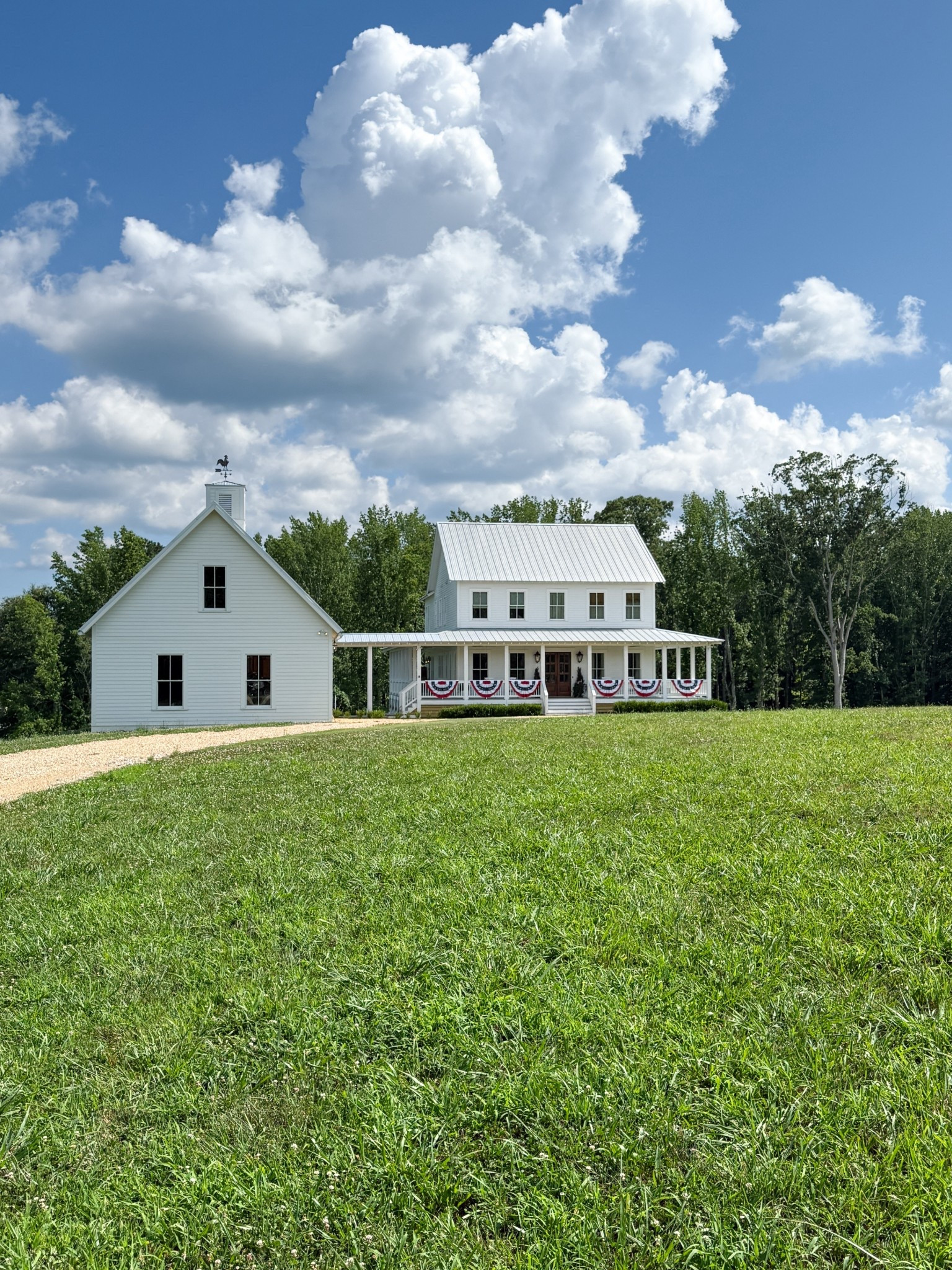 Patriotic bunting Fourth of July 

#LTKSeasonal #LTKHome #LTKFindsUnder50