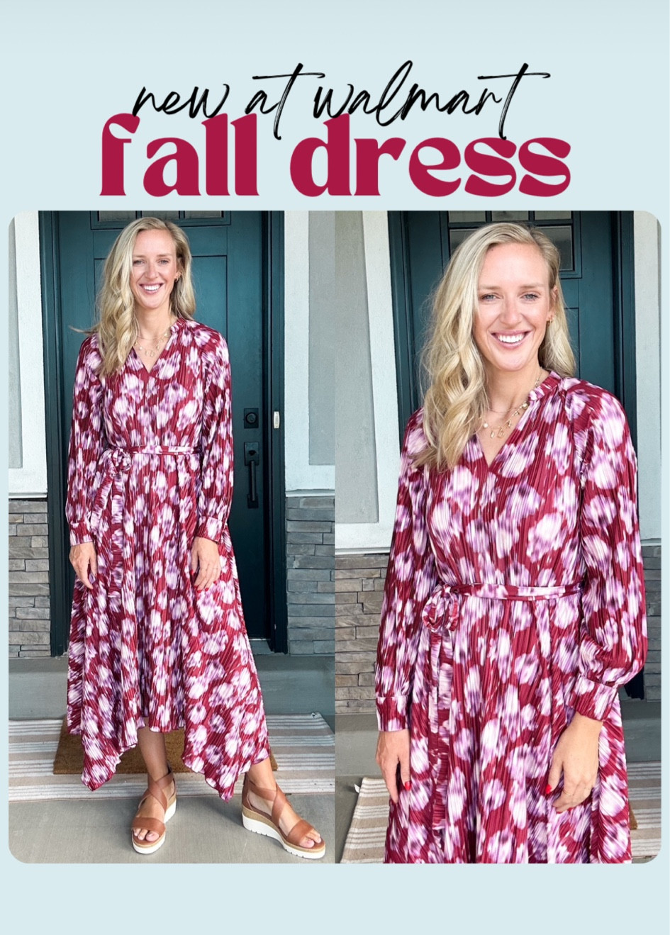 Cute fall dress, size small. This print is sold out but 3 other colors available

#LTKFindsUnder50 #LTKStyleTip #LTKSeasonal