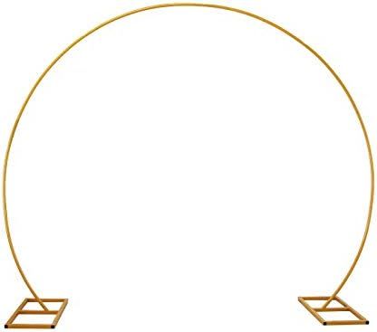 LANGXUN Large Size Golden Metal Circle Balloon Arch Decoration, for Birthday Decoration, Wedding ... | Amazon (US)