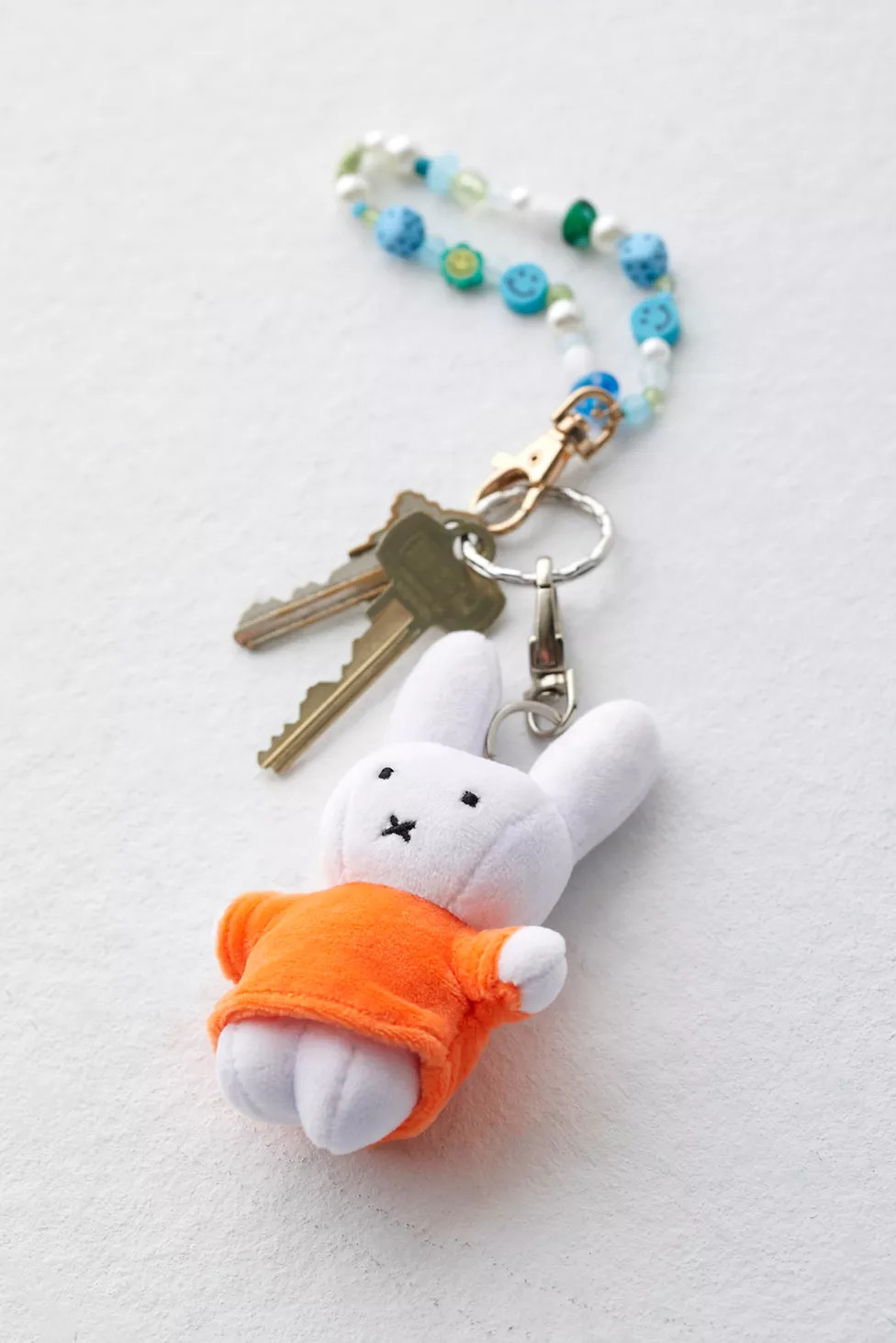 Smoko Miffy Standing Plushie Keychain | Urban Outfitters (US and RoW)
