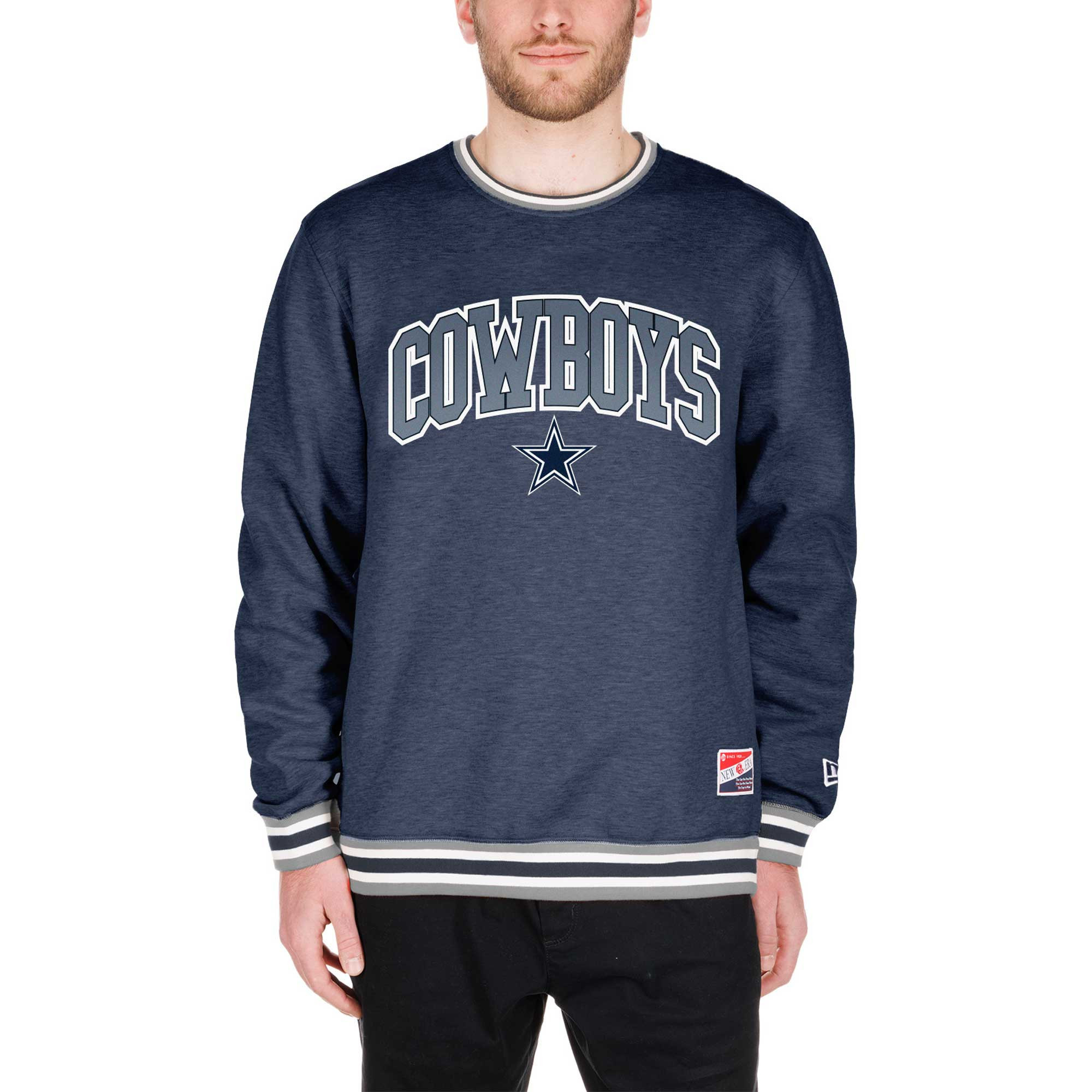 Men's New Era Navy Dallas Cowboys Pullover Sweatshirt | Fanatics