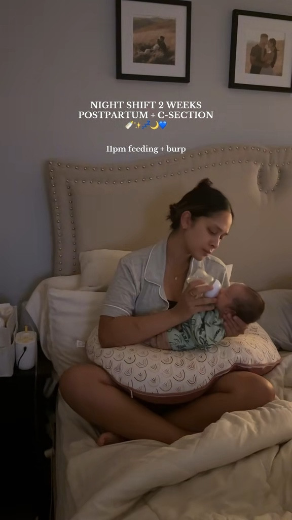 I feel like I'm living life on repeat every 3 hours
😂 But l've learned to love night feedings because it's just me, baby & no other distractions. It's so peaceful 🤍

#LTKKids #LTKFamily #LTKBump