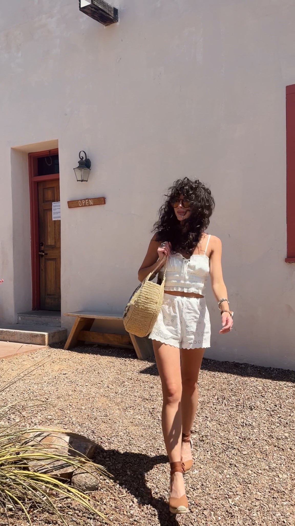 Love these white eyelet shorts for summer. So lightweight. Linking similar tops too! 

#LTKSeasonal #LTKStyleTip