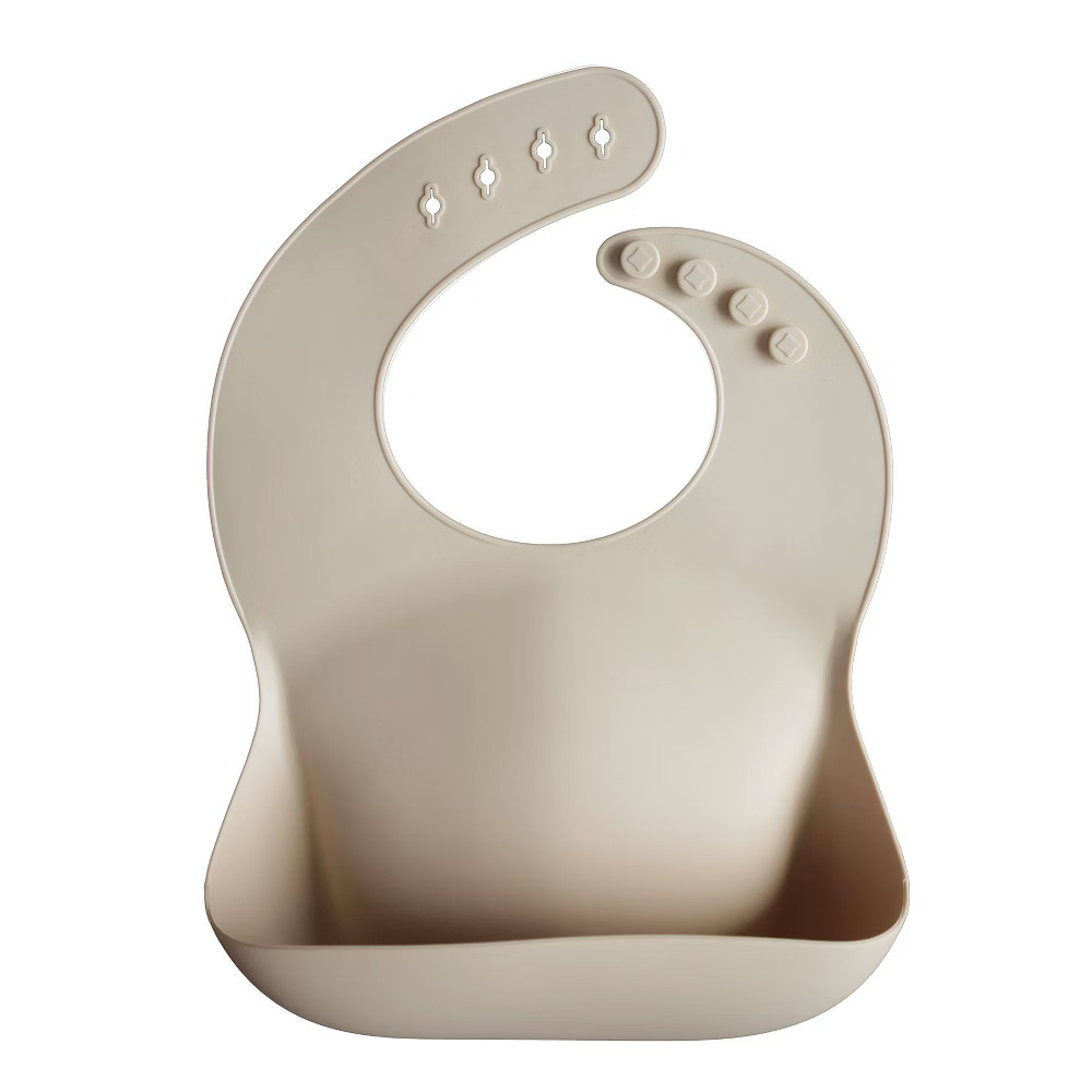 Mushie Silicone Baby Bib - Shifting Sand | Target