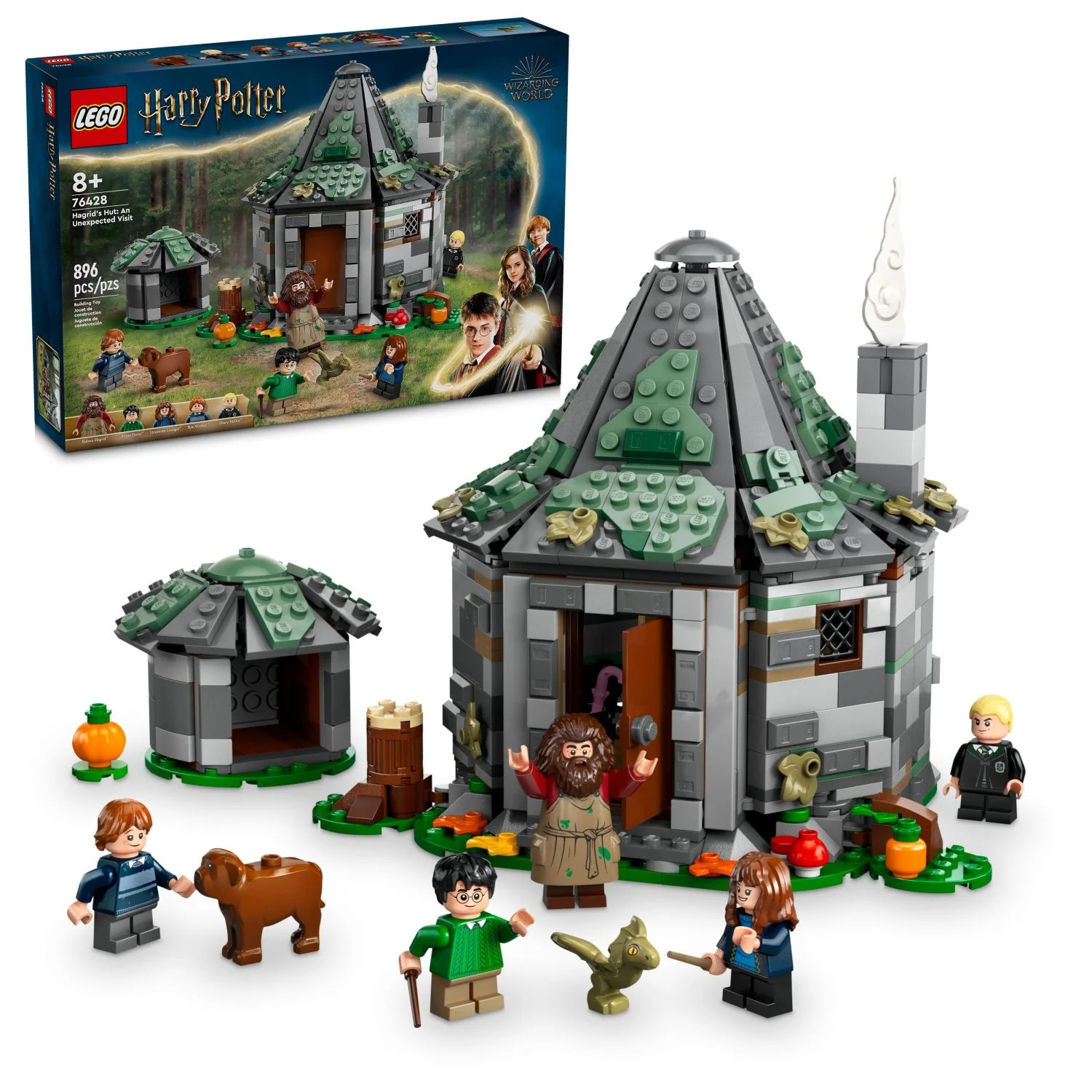 LEGO Harry Potter Hagrid's Hut: An Unexpected Visit - Harry Potter Toy for Boys & Girls Ages 8+ -... | Walmart (US)