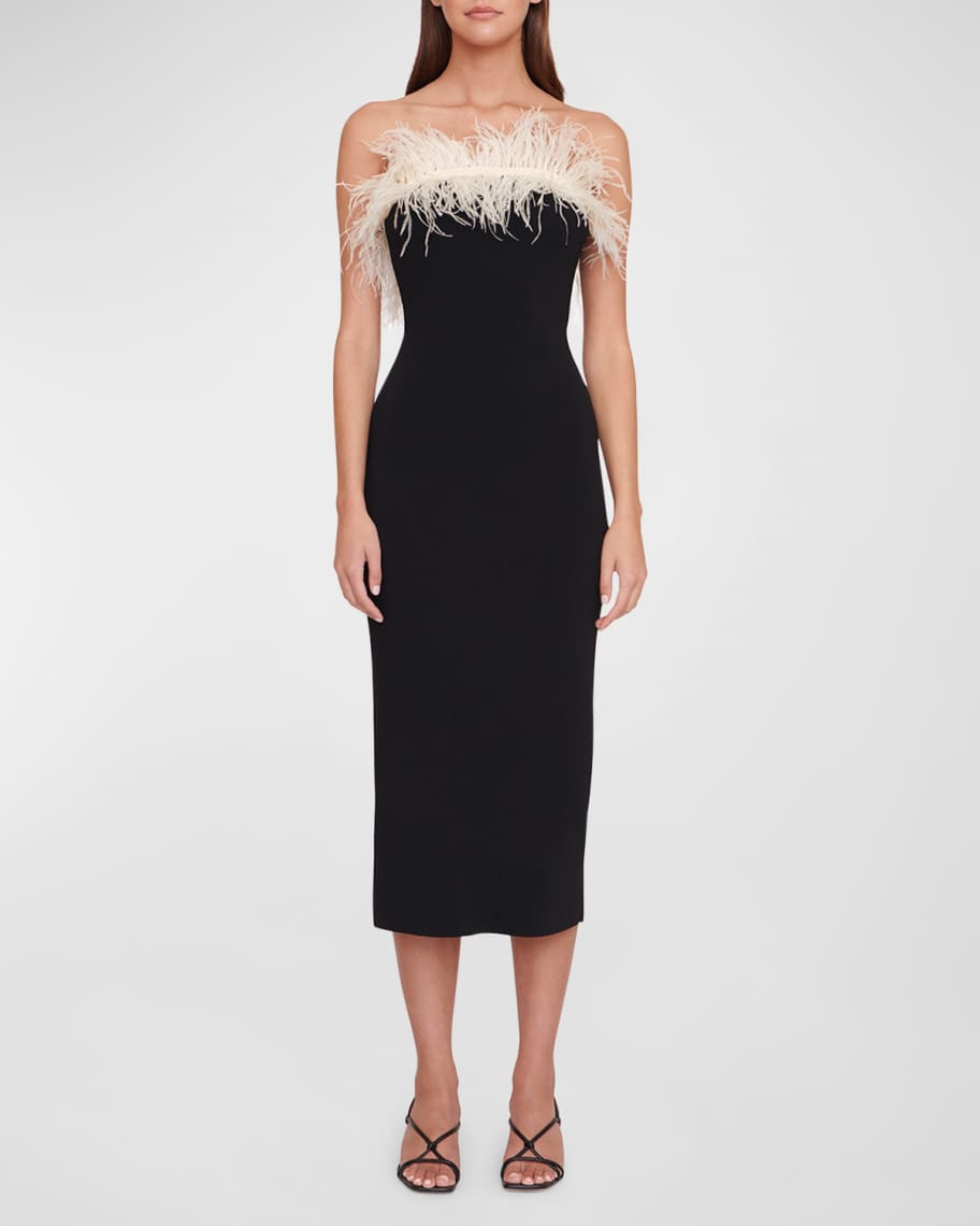 Staud Nellie Strapless Dress | Neiman Marcus
