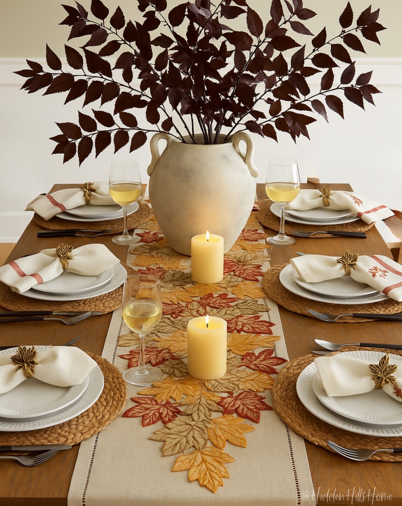 Fall tablescape! Fall home decor, fall place setting, thanksgiving table ideas, placemats, cozy fall home 

#LTKSeasonal #LTKU #LTKSaleAlert