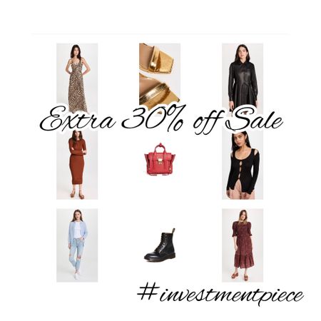 From heels to bags to must have dresses and jeans- all an extra 30% off @shopbop with code EXTRA30 #investmentpiece 

#LTKstyletip #LTKsalealert #LTKSeasonal