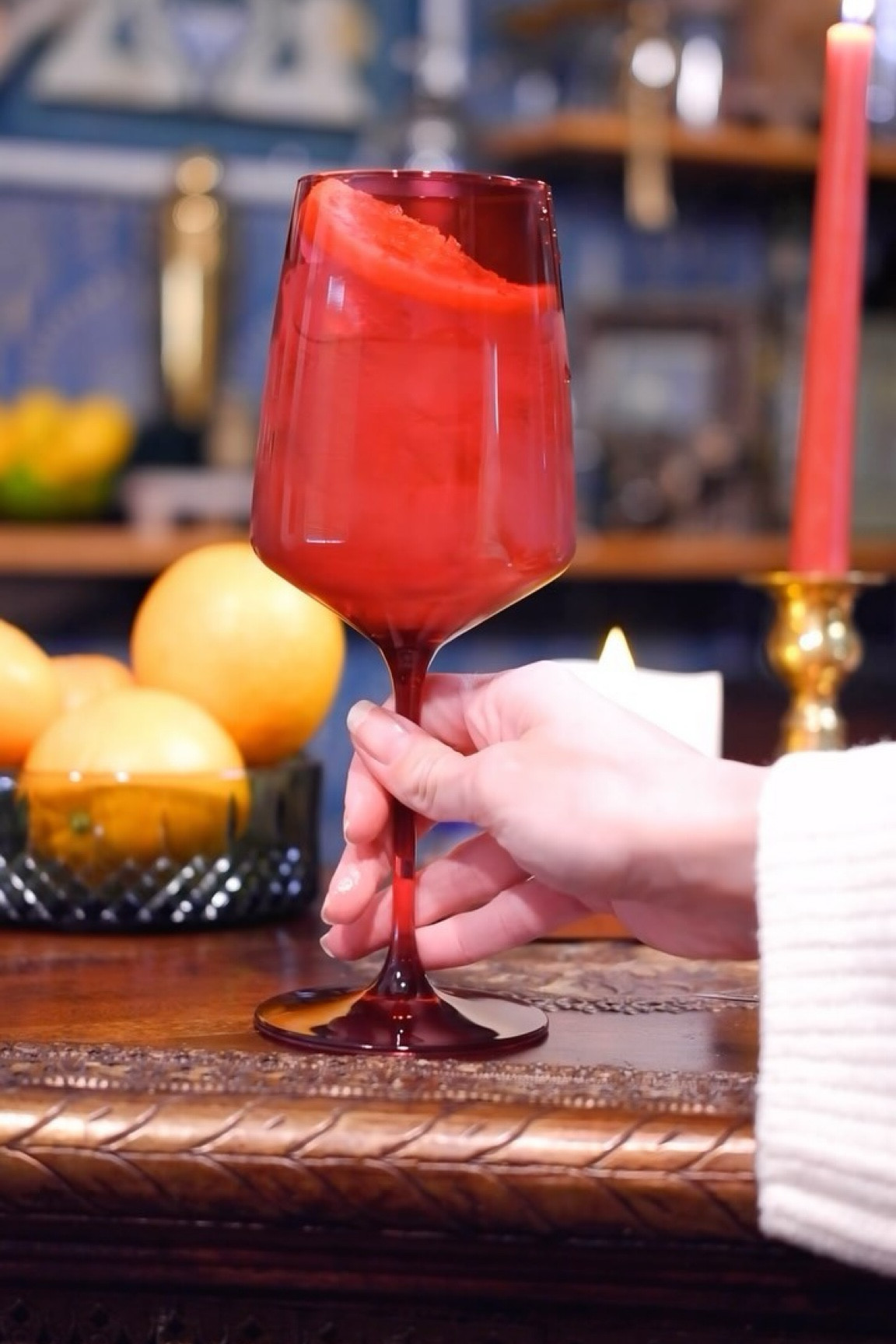 ✨ 25 days of Christmas cocktails begins with a Lillet Spritz with a brulee twist! 🍹🎄✨

Get into the festive spirit with this refreshing cocktail featuring @lillet.usa, a French aperitif wine. 🇫🇷✨ Sip on the perfect blend of Lillet, sparkling soda, and a bruleed orange slice! It’s simple, it’s light, and it is delicious!

Bruleed lillet spritz

2.5 oz lillet blanc
2.5 oz club soda
bruleed orange slice for garnish!

First, brulee your orange slice by patting it dry, adding a bit of sugar, and torching it! This is too much fun honestly. Combine your lillet and club soda over ice, add your fancy orange, and enjoy!

glass: @viskicraft

Tag someone who would love to try this festive Lillet Spritz and get ready to toast to the joyous holiday season! 🥂🎉✨

#LilletSpritz #HolidayCocktails #christmascocktails #homebar #christmasspritz #FestiveDrinks #HolidayCheers