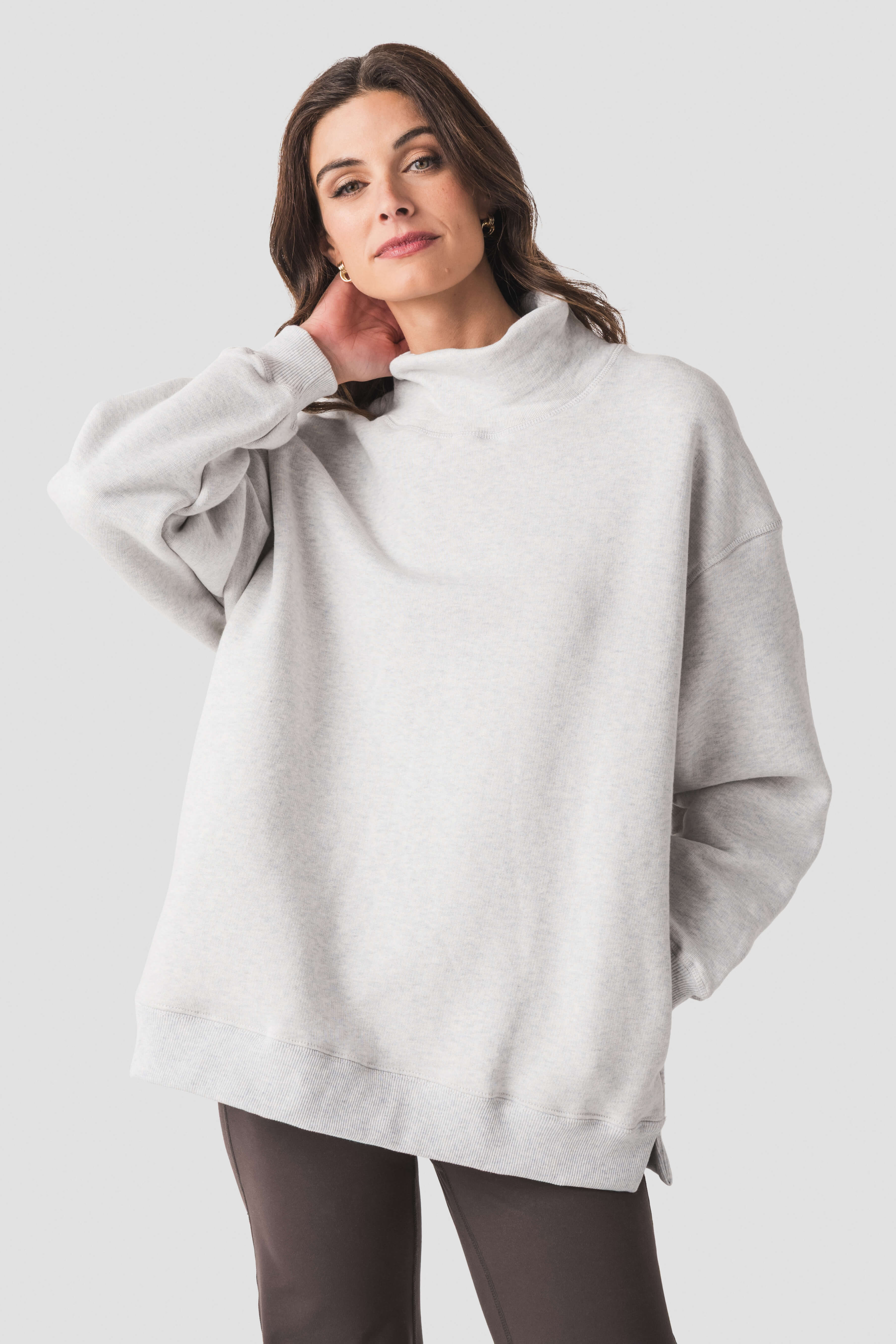 FP Movement A Cut Above Mockneck | Social Threads