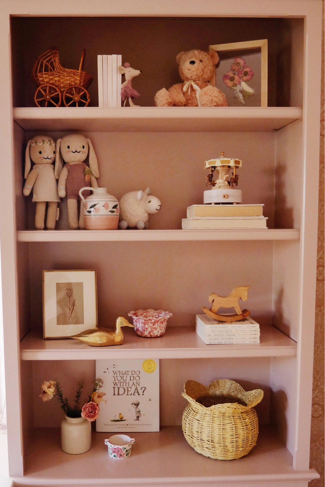 nursery shelves 🎀🪿🧸💞

#LTKkids #LTKhome #LTKbaby