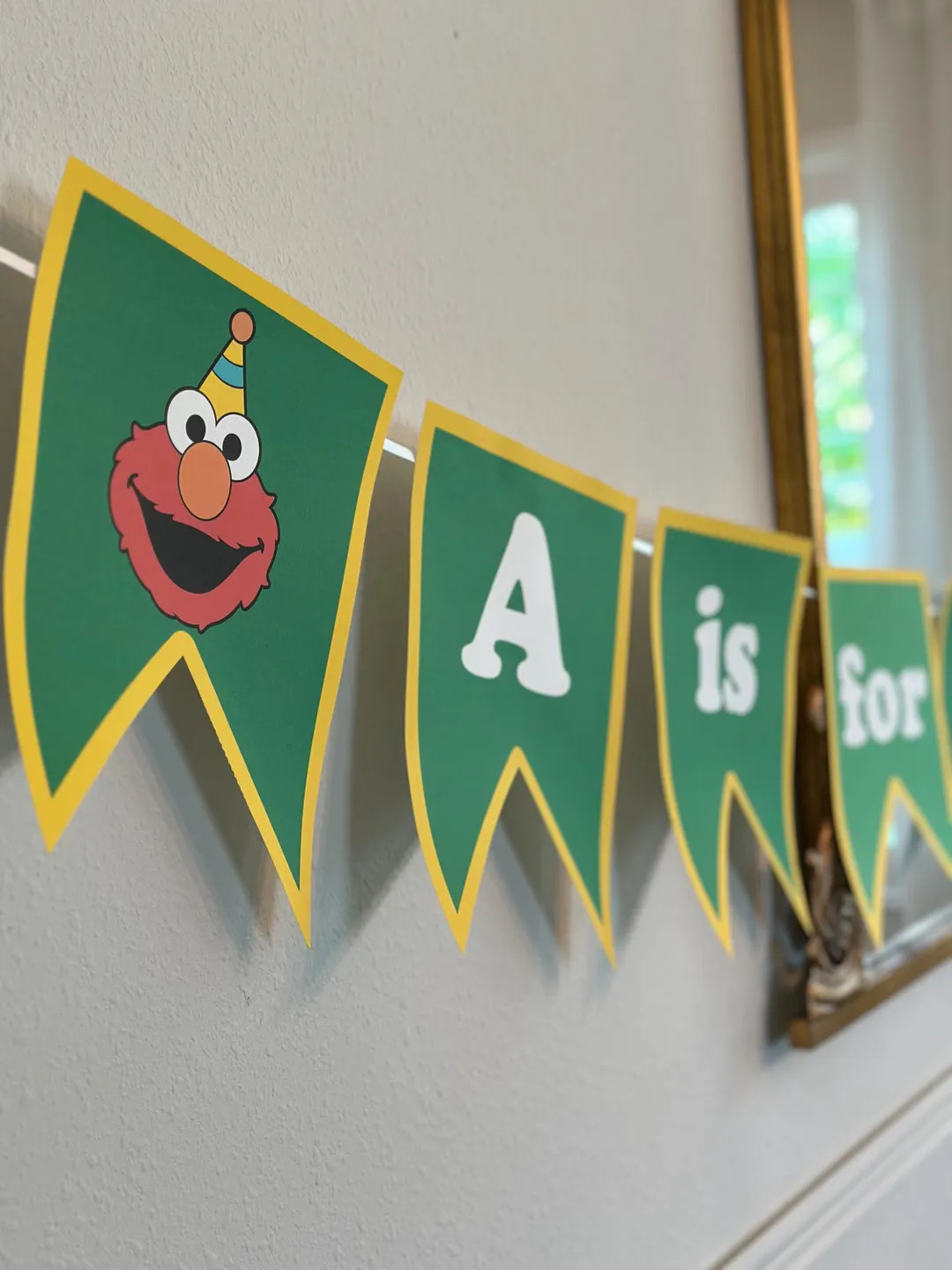 Sesame Street Birthday Banner: Elmo, Big Bird, Cookie Monster (printable PDF File) - Etsy | Etsy (US)