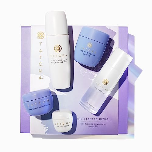 Tatcha The Starter Ritual Set - Ultra Hydrating for Dry Skin | 2 Week Introductory Set | $92 Value | Amazon (US)