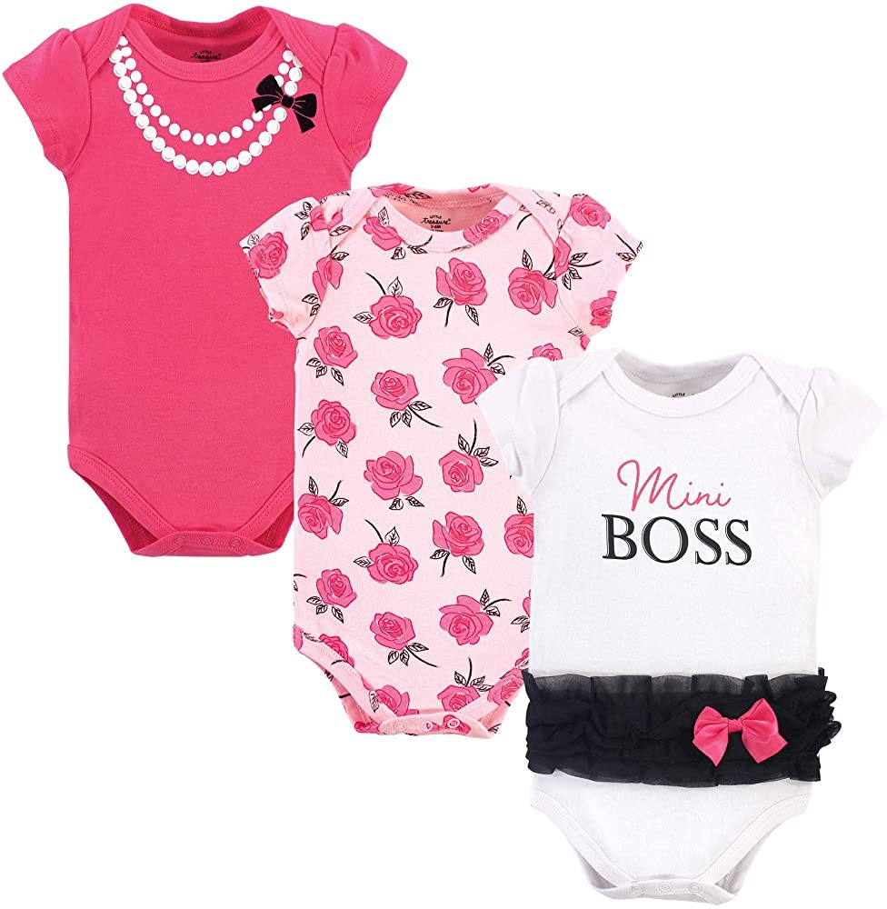 Little Treasure Unisex Baby Cotton Bodysuits | Amazon (US)