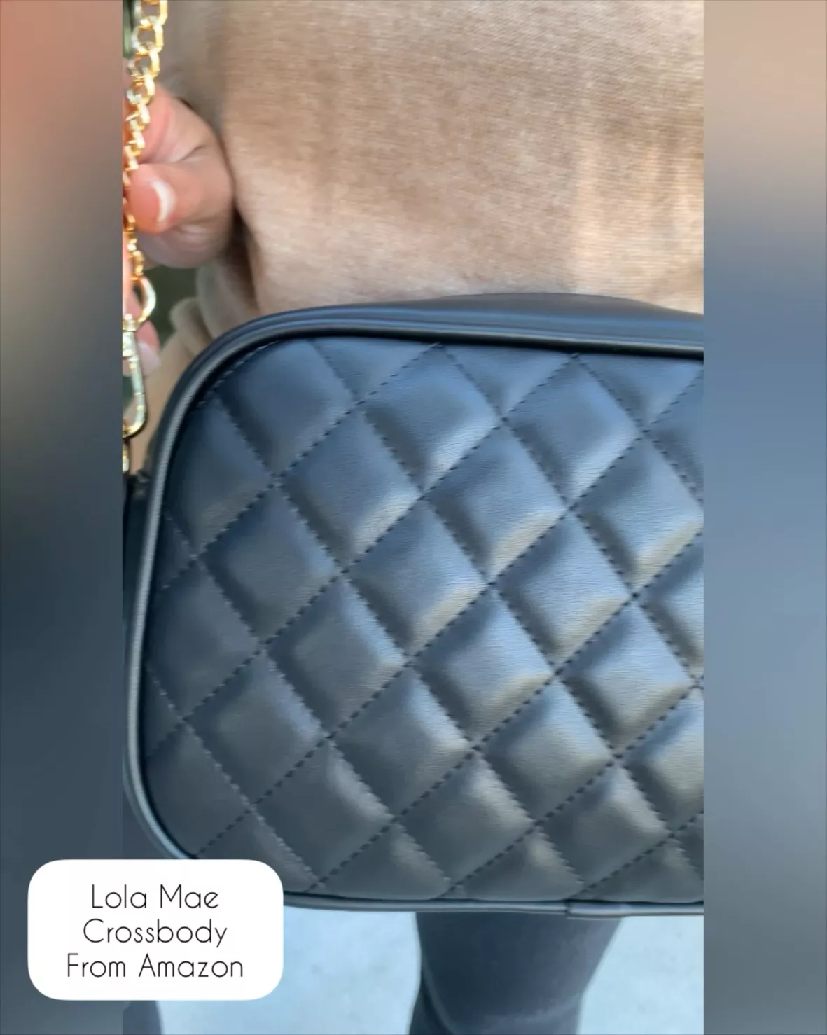 Lola Mae Quilted Crossbody Bag