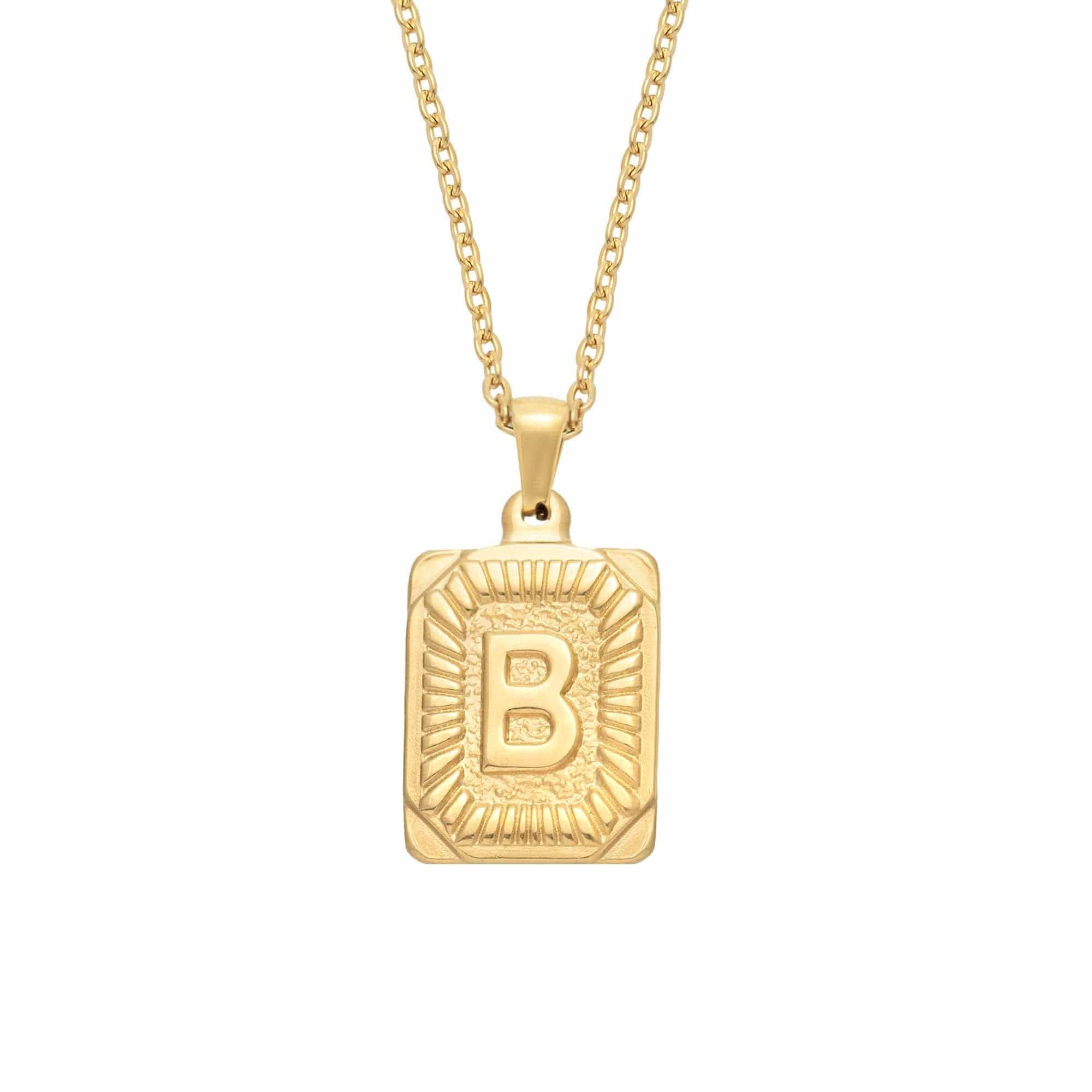 Luxe Initial Necklace | Bohomoon UK