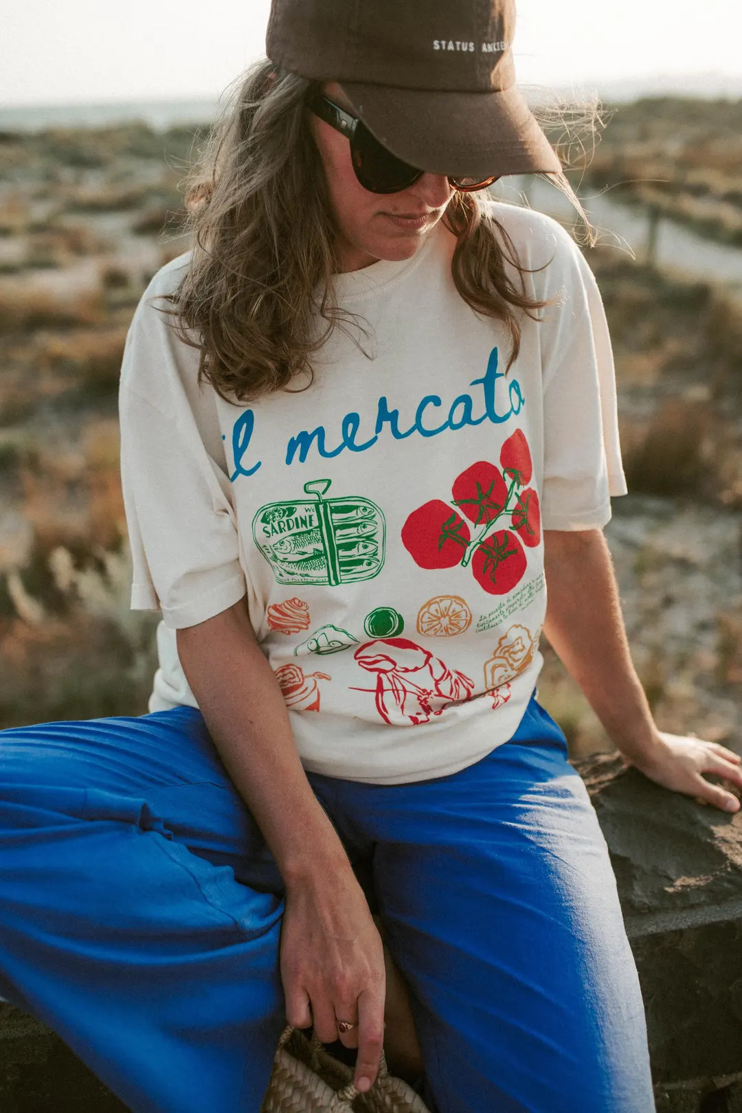 Il Mercato Shirt Italian Market Shirt Sardines Shirt Oysters Shirt Lobster Shirt Tomato Girl Summ... | Etsy (US)