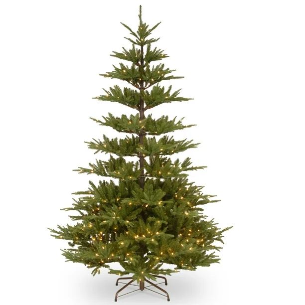 7.5’ Pre-Lit PowerConnect Glenwood Fir Artificial Christmas Tree – Clear Lights - Walmart.com | Walmart (US)