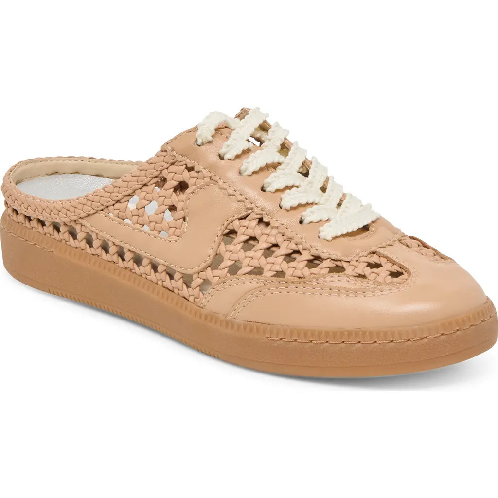 Dolce Vita Notice Woven Mule Sneaker in Cafe Woven Stella at Nordstrom, Size 5 | Nordstrom