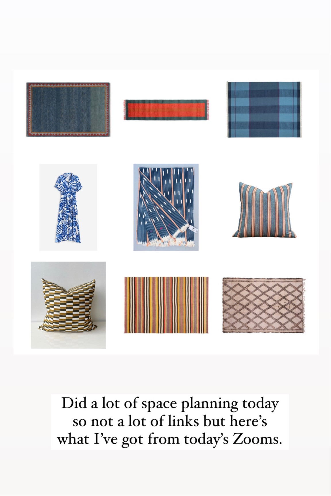 Some vintage rugs, kilim rugs, zak and fox designer pillows, striped rug & a vintage Moroccan. The blue one is 50% off!

#LTKtravel #LTKhome #LTKsalealert