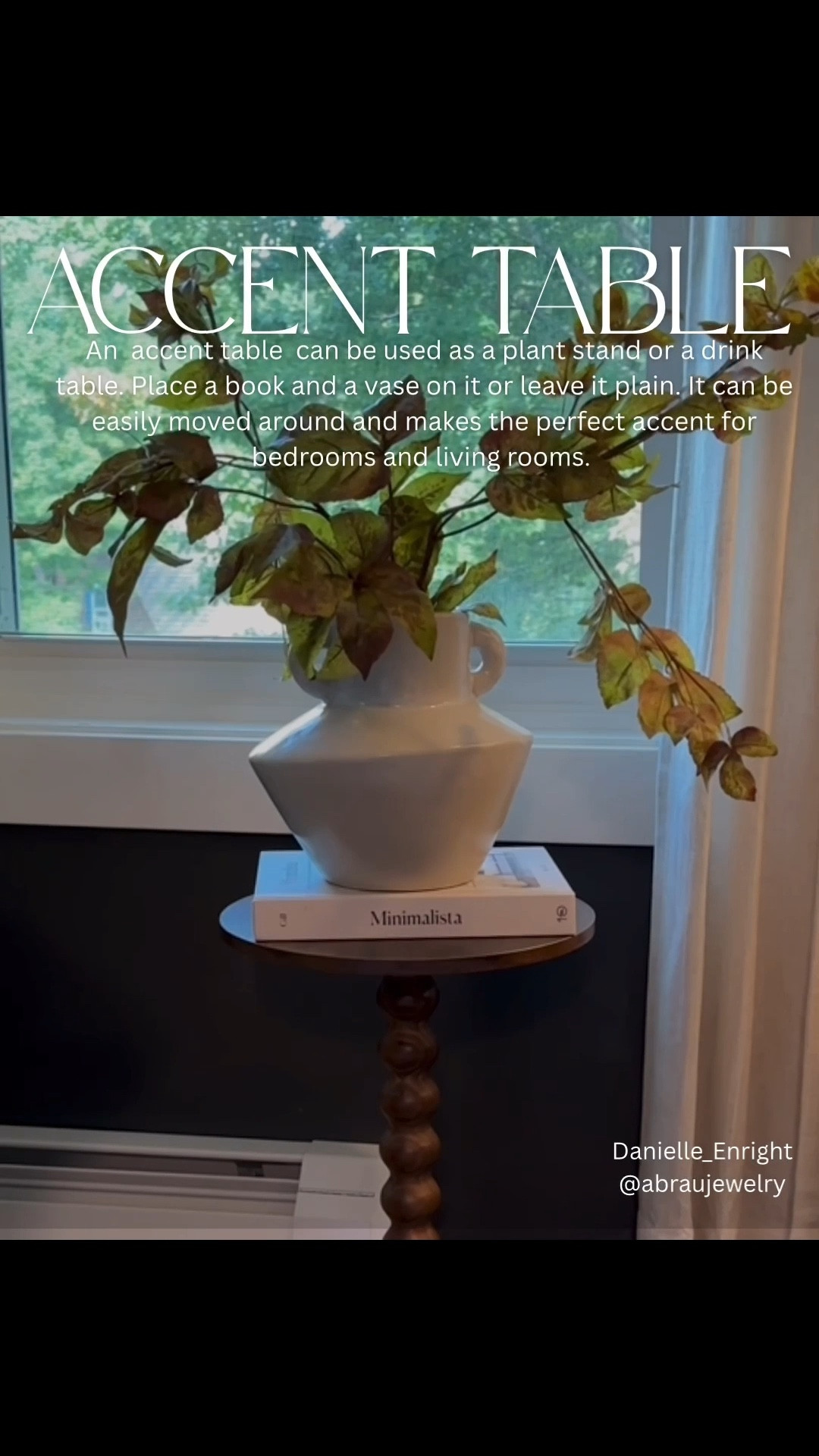 Love how this accent table looks just like an authentic antique one that I own. The mahogany stain adds richness and sophistication. It comes in so many other finishes also. So affordable! 

🏷️ accent table / wood accent table / drink table / vase / fall flowers / fall stems / coffee table book / home accents 

#LTKStyleTip #LTKHome