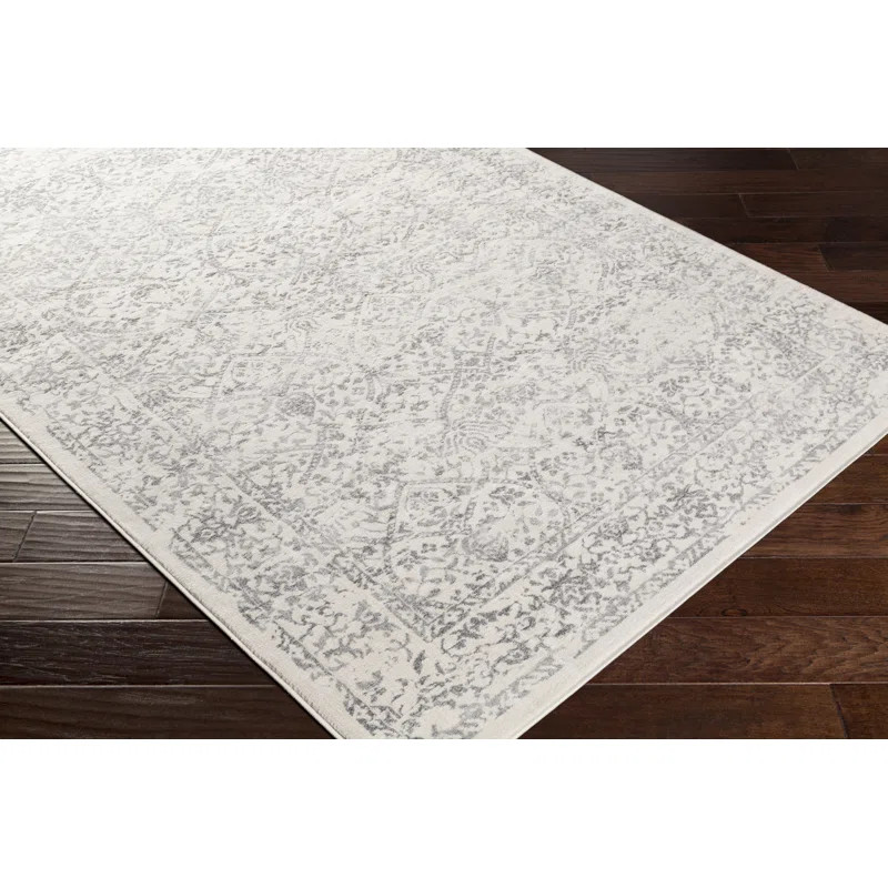 Desoto Oriental Gray/Ivory Area Rug | Wayfair North America