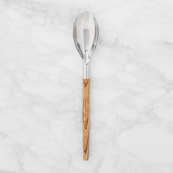 Williams Sonoma Stainless Steel Olivewood Spoon | Williams-Sonoma