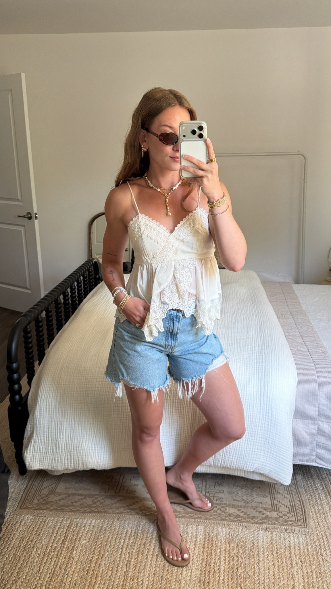 5/16/26 Easy Summer Outfit + Accessories

A simple summer outfit built around easy accessories and staples 🤍 linking my Amazon earring stack, Aire sunglasses, and my TKEES flip flops that go with everything. Outfit is from Abercrombie last year, but I linked similar pieces—everything is linked here ✨

#LTKootd #LTKSeasonal