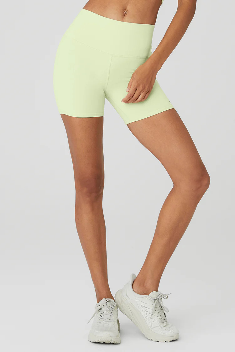 5" Airbrush High-Waist Biker Short | Alo Yoga (US)