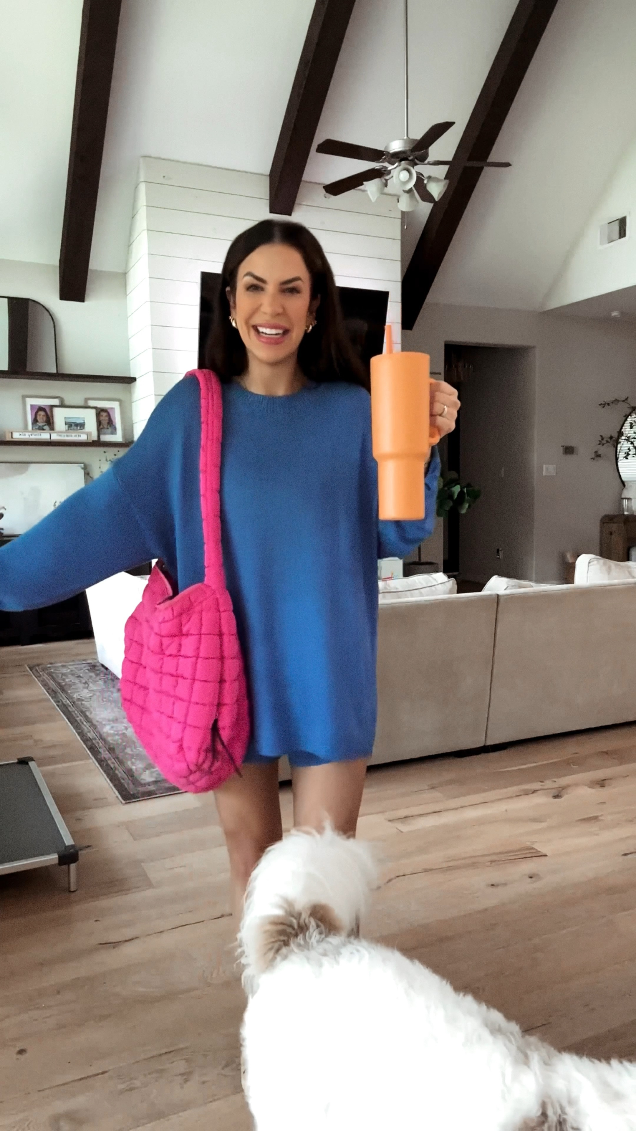 When you want to feel like you’re in pjs all day….

Sizing:
I’m 5’6” 1/2 - 130lbs. - I sized up to a large and definitely need a medium.  I would order your true size and not size up. 
Lemme know if you have any questions!  Love ya!
Xo!
#amazonfashion #loungewear #comfortablestyle

#LTKVideo #LTKSeasonal #LTKSaleAlert