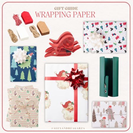 Holiday wrapping supplies and wrapping paper for kids 

#LTKHoliday
