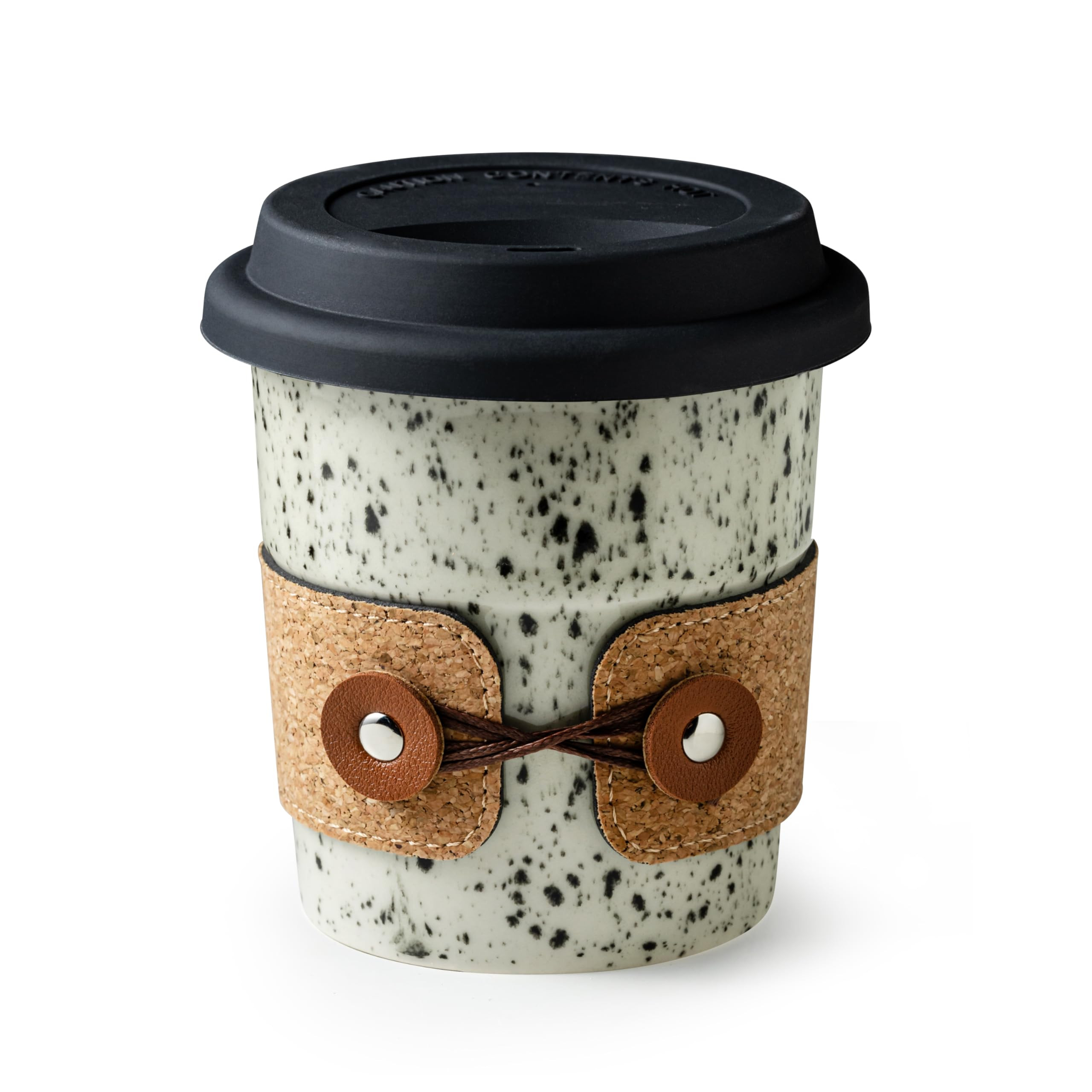 Coffee Travel Mug, Spill Proof Coffee Tumbler, Microwave & Dishwasher Safe, Large Porcelain Coffe... | Amazon (US)