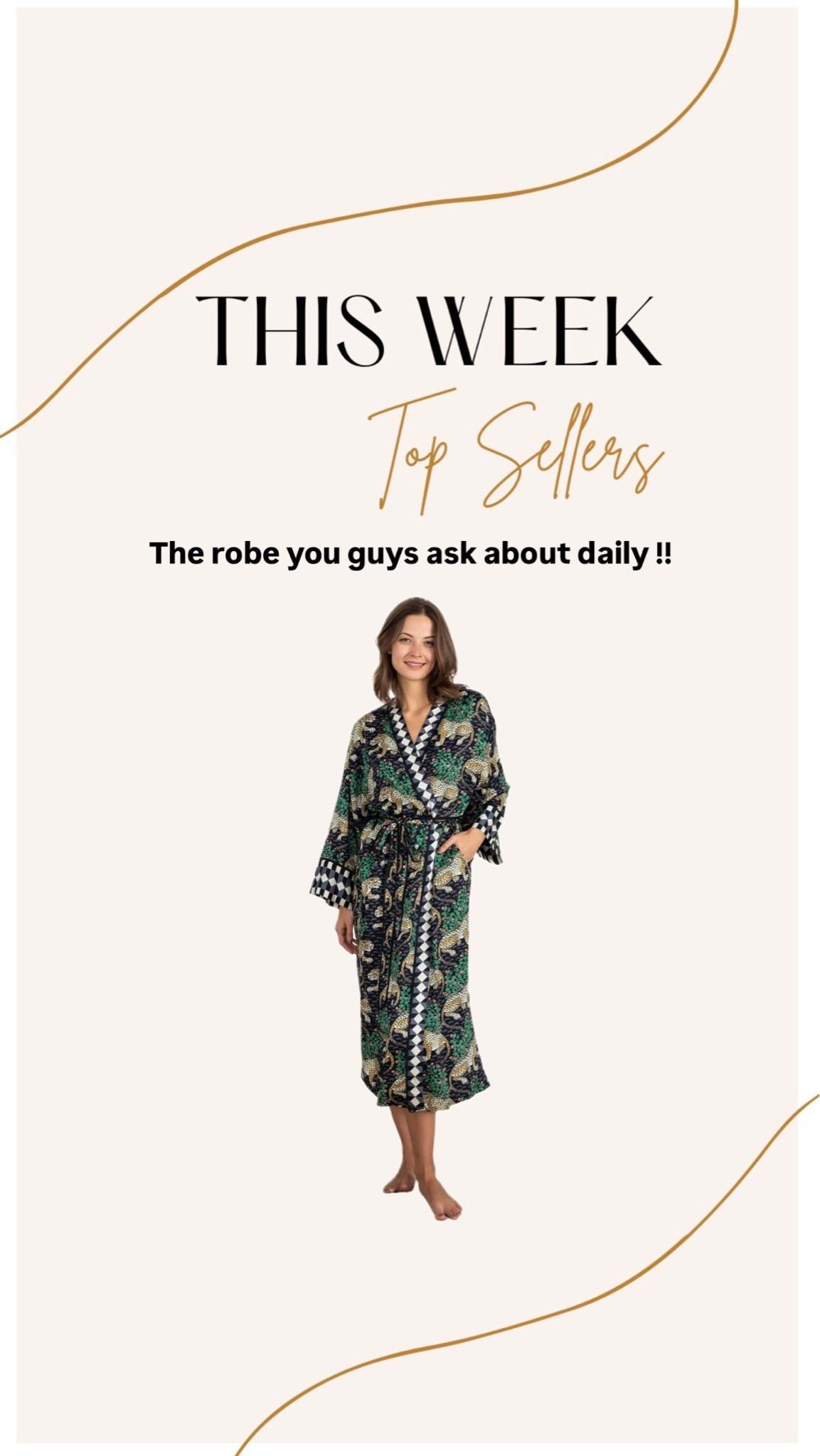The robe you guys asked me about all the time and one of my top sellers. I wear it almost every time I get ready.

#LTKootd