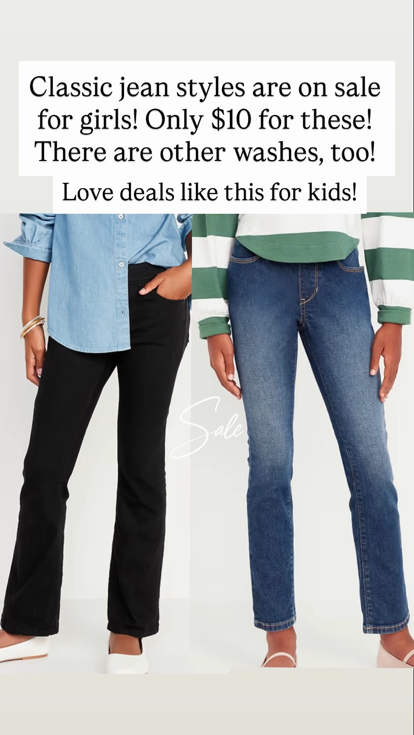 Classic jeans for girls are on sale for $10 ✨

#LTKKids #LTKSaleAlert