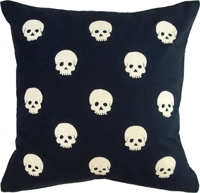 C&F Home Halloween Skulls Accent Throw Pillow, 18" x 18" | Nordstrom | Nordstrom