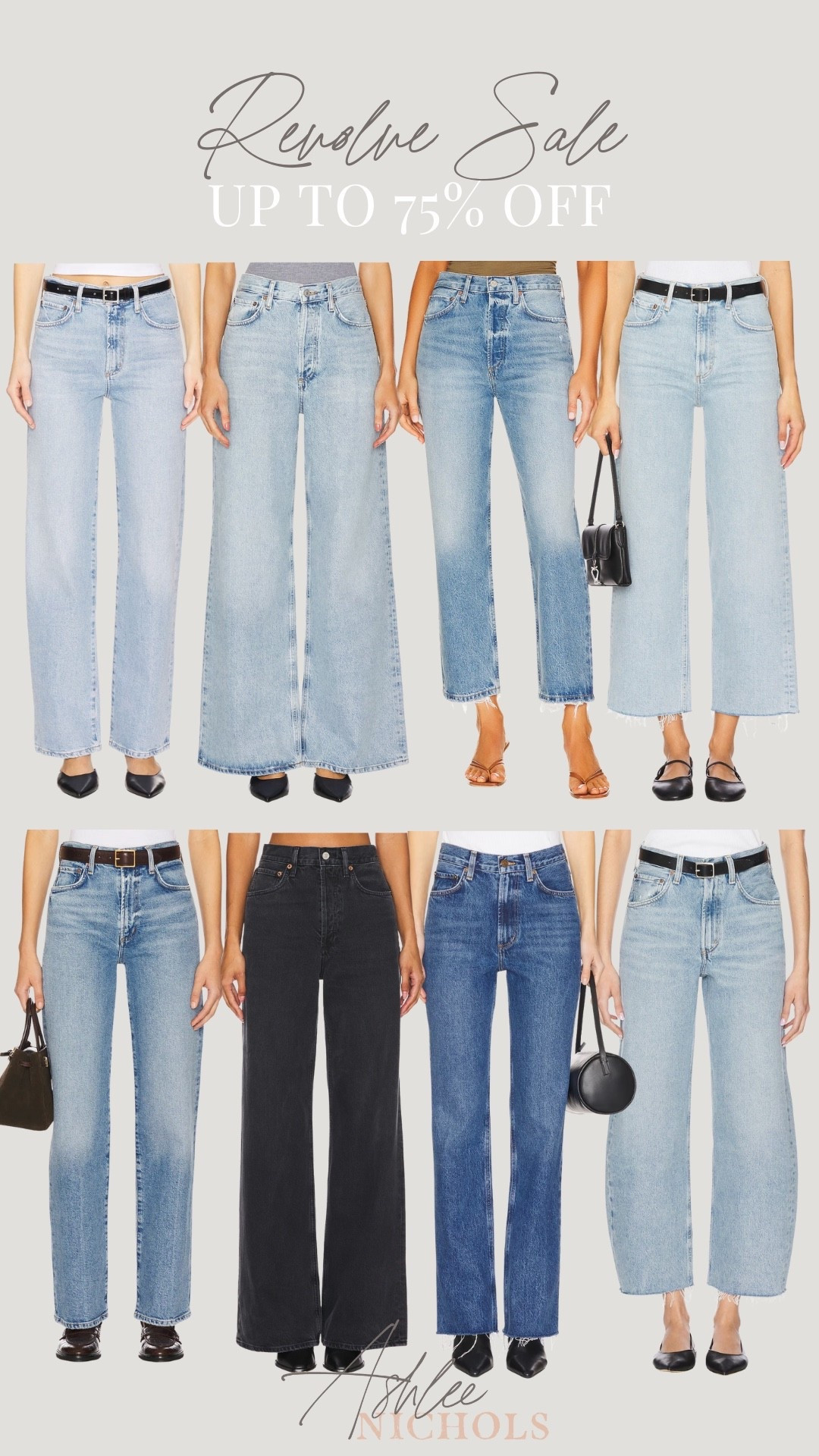 Agolde jeans from Revolve on sale!

Designer sale, wide leg jeans, black denim jeans

#LTKSaleAlert #LTKSeasonal #LTKOver40